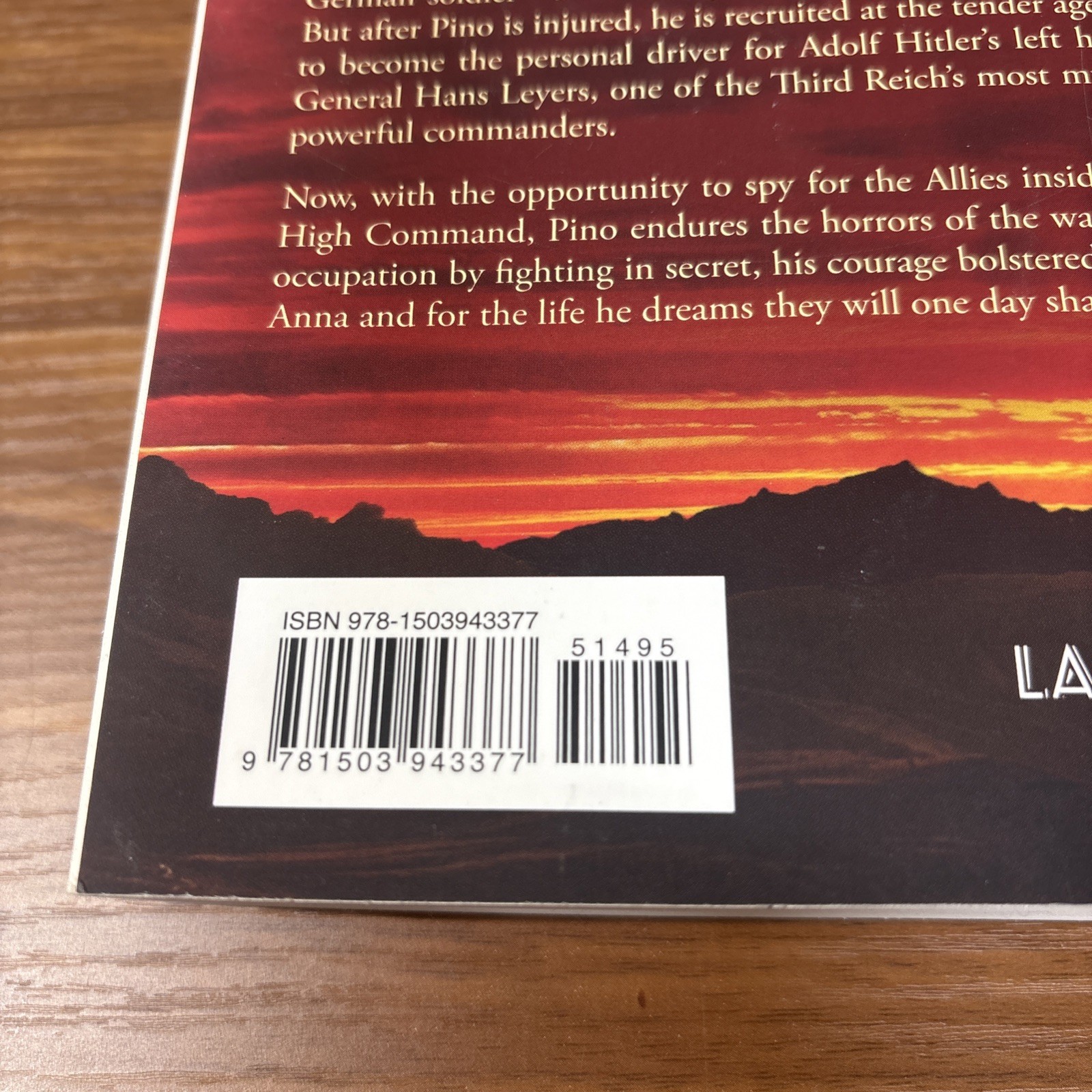 Beneath a Scarlet Sky by Mark Sullivan (2017, Trade Paperback) FREE SHIPPING