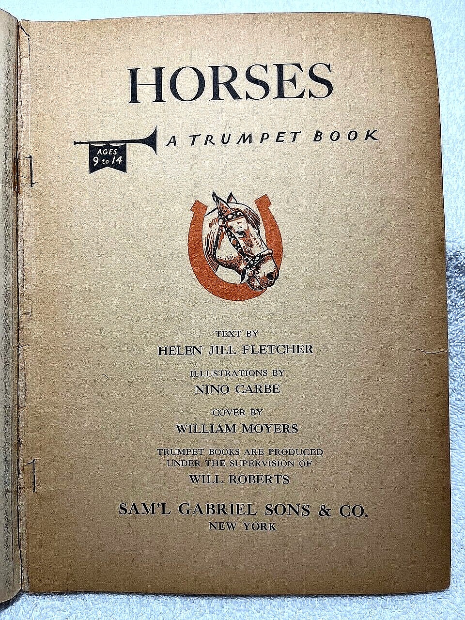 1955 HORSES Fletcher Nino Carbe History Breeds Equestrian Riding Indian Western