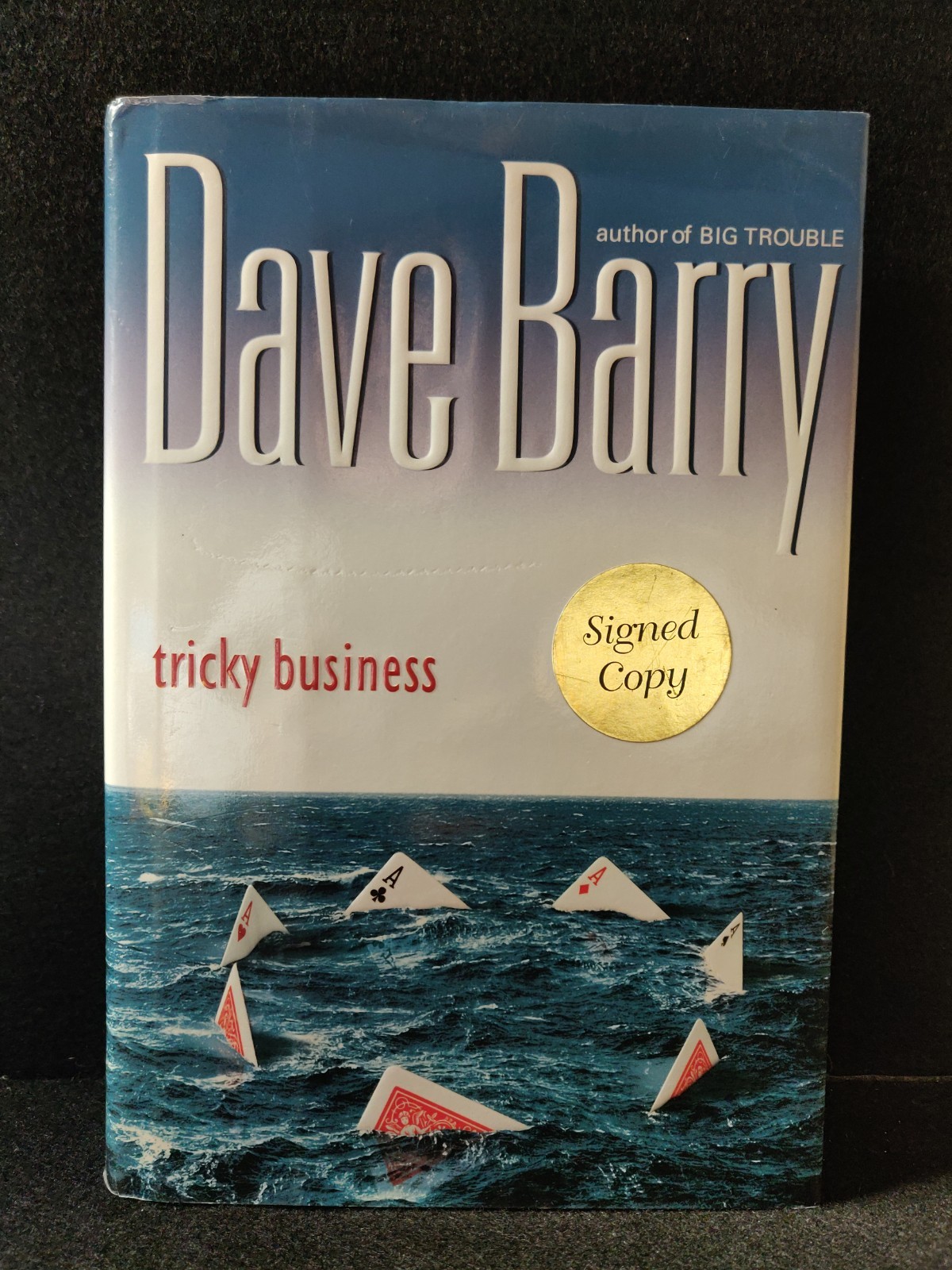 Tricky Business Dave Barry SIGNED Hardcover 2002 G P Putnam’s Sons