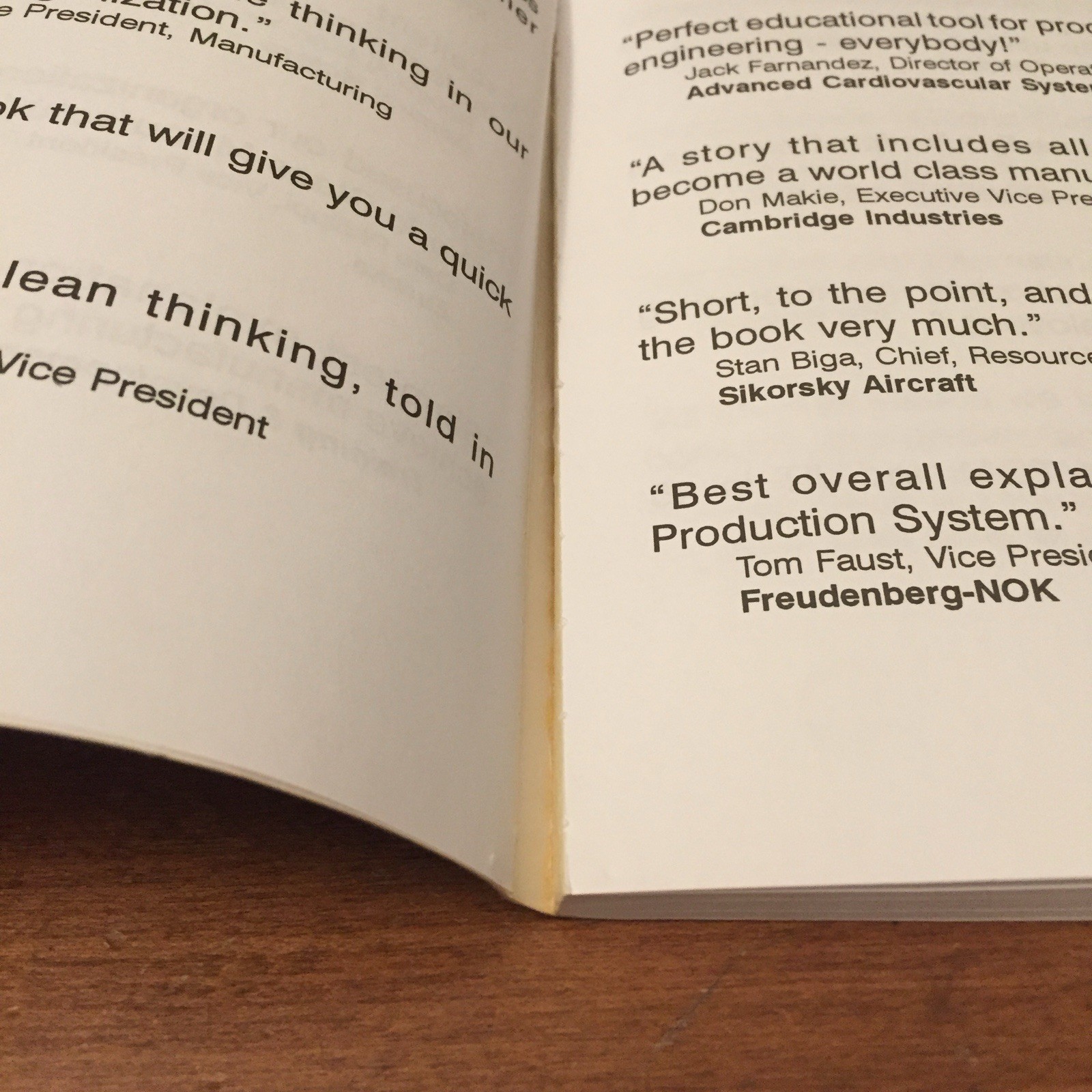 All I Need to Know About Manufacturing I Learned in Joes Garage * Miller 2004 PB
