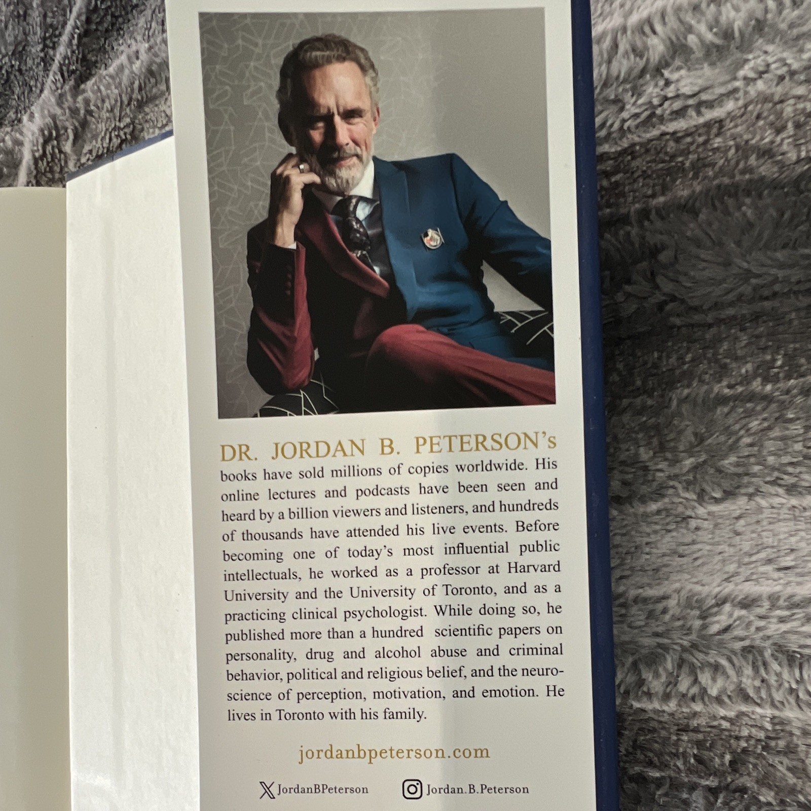 Jordan B. Peterson We Who Wrestle with God Hardcover 2024 w/ Dust Jacket