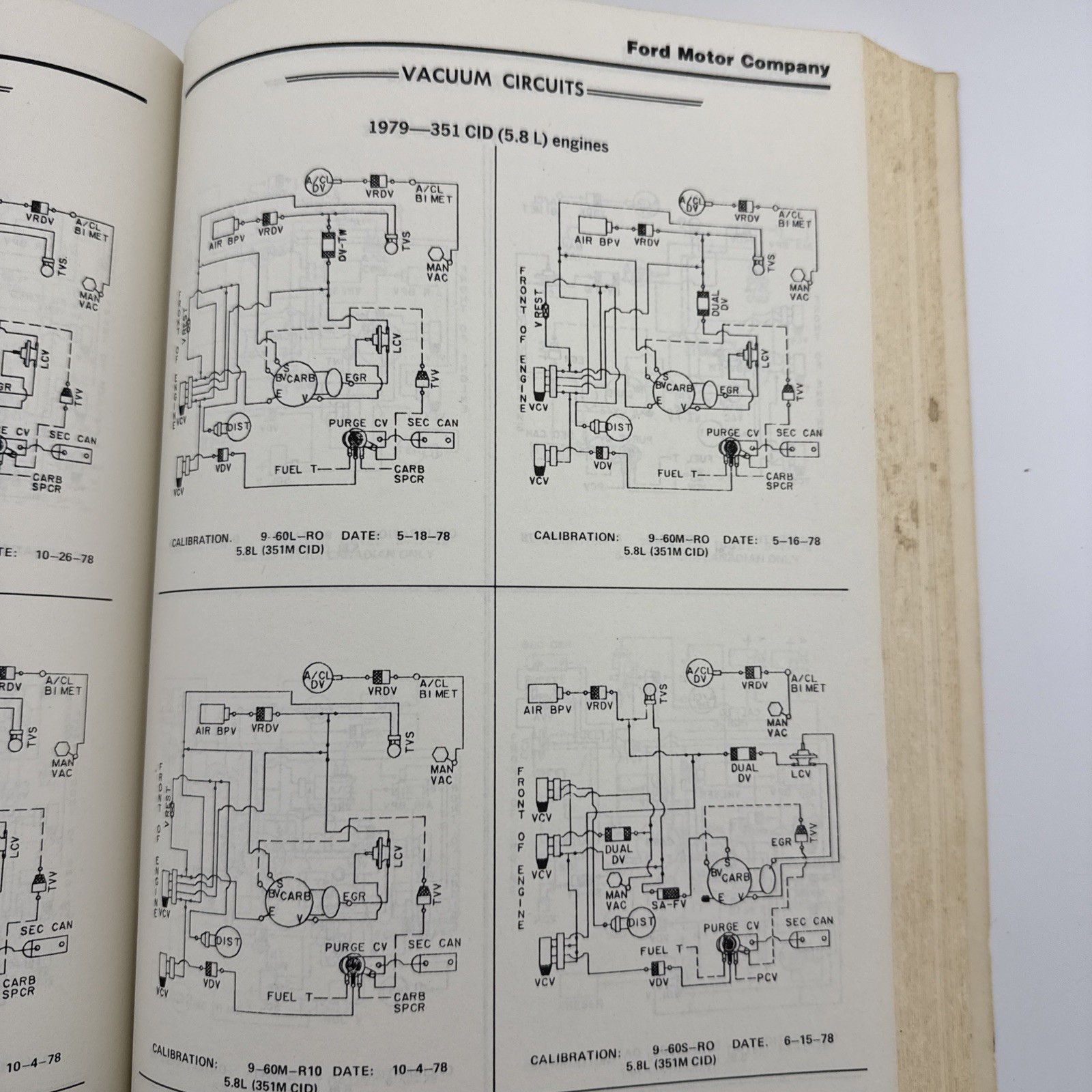 Chilton Mechanics Handbook Volume 7 Emission Diagnosis Tune-Up Vacuum Diagrams 1