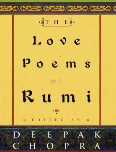 The Love Poems of Rumi – Hardcover By Jalal al-Din Rumi – ACCEPTABLE