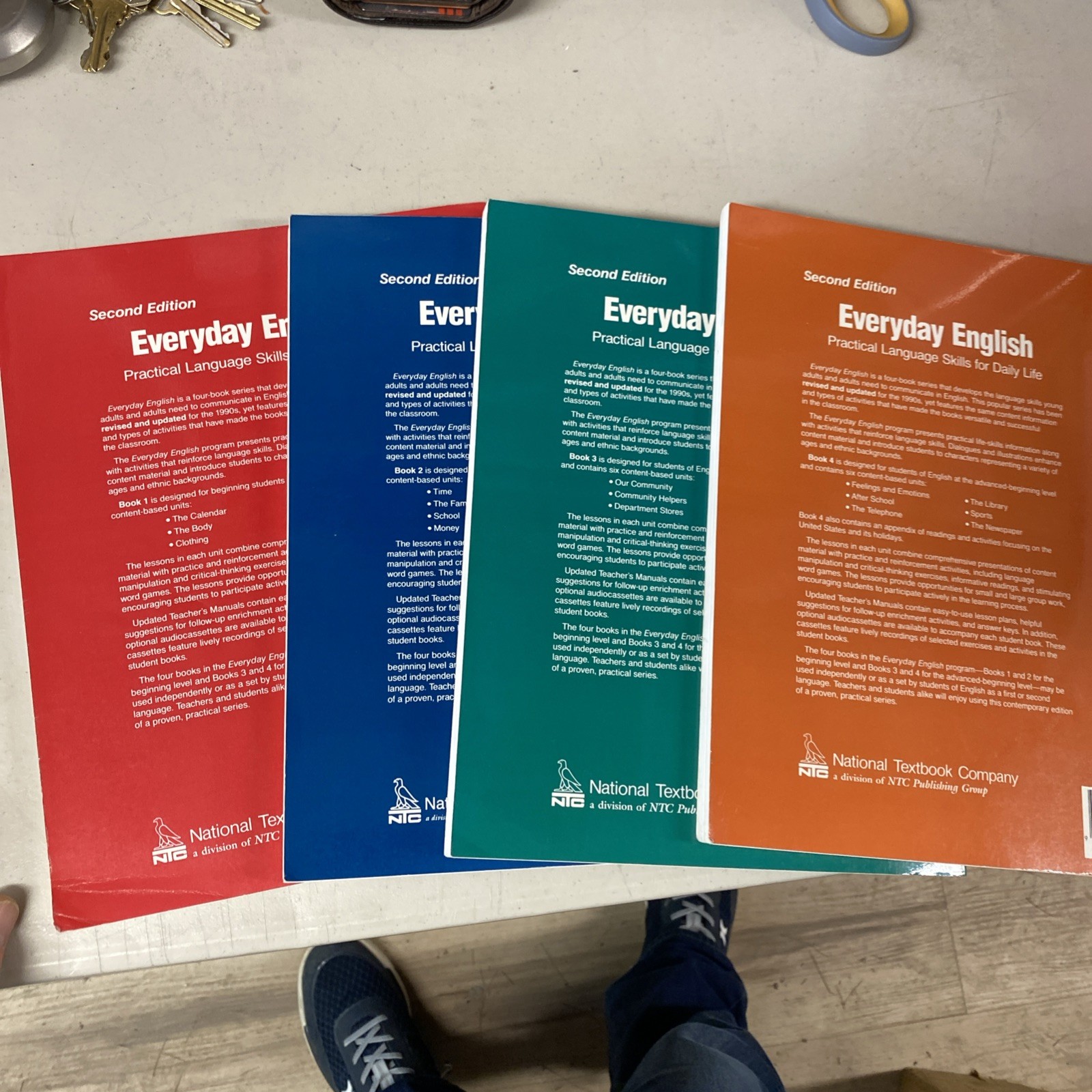 Everyday English Books 1-4, 2nd Edition – Paperback By Barbara Zaffran & Krulik