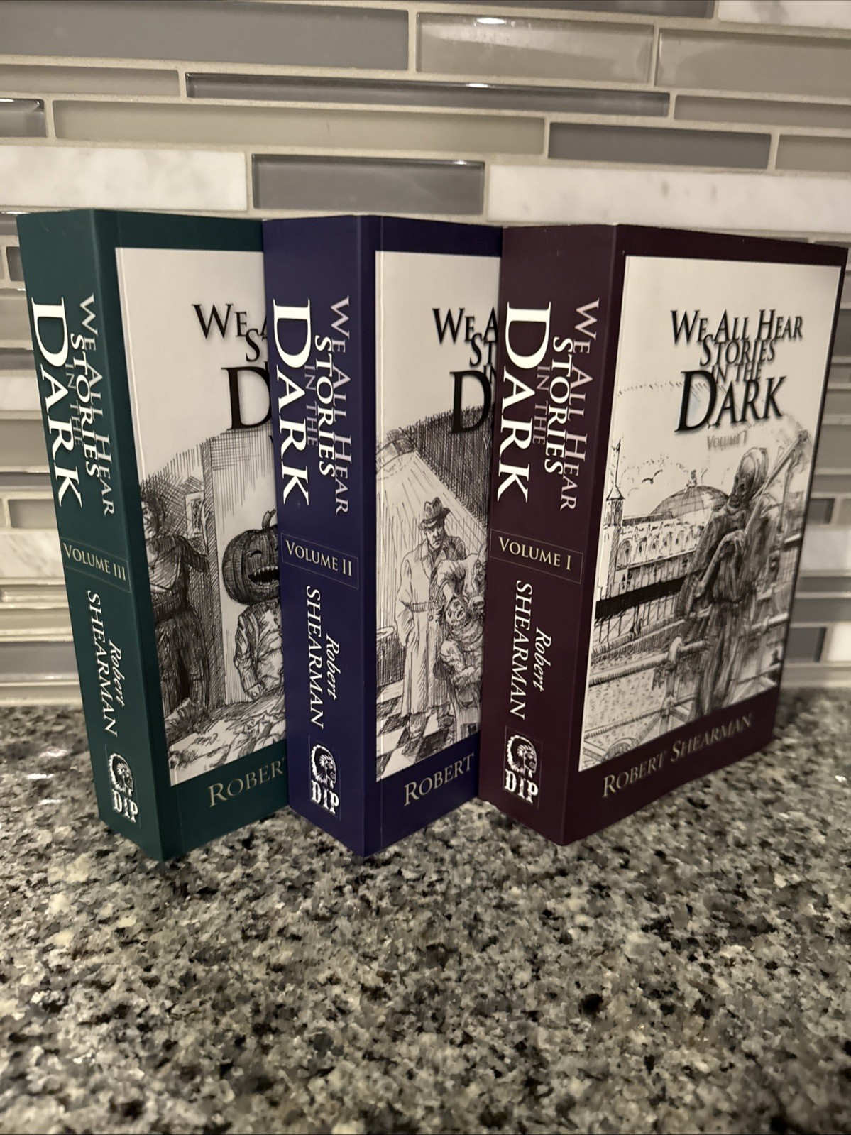 We All Hear Stories in the Dark Robert Shearman Horror 3‑Vol PS Publishing Set