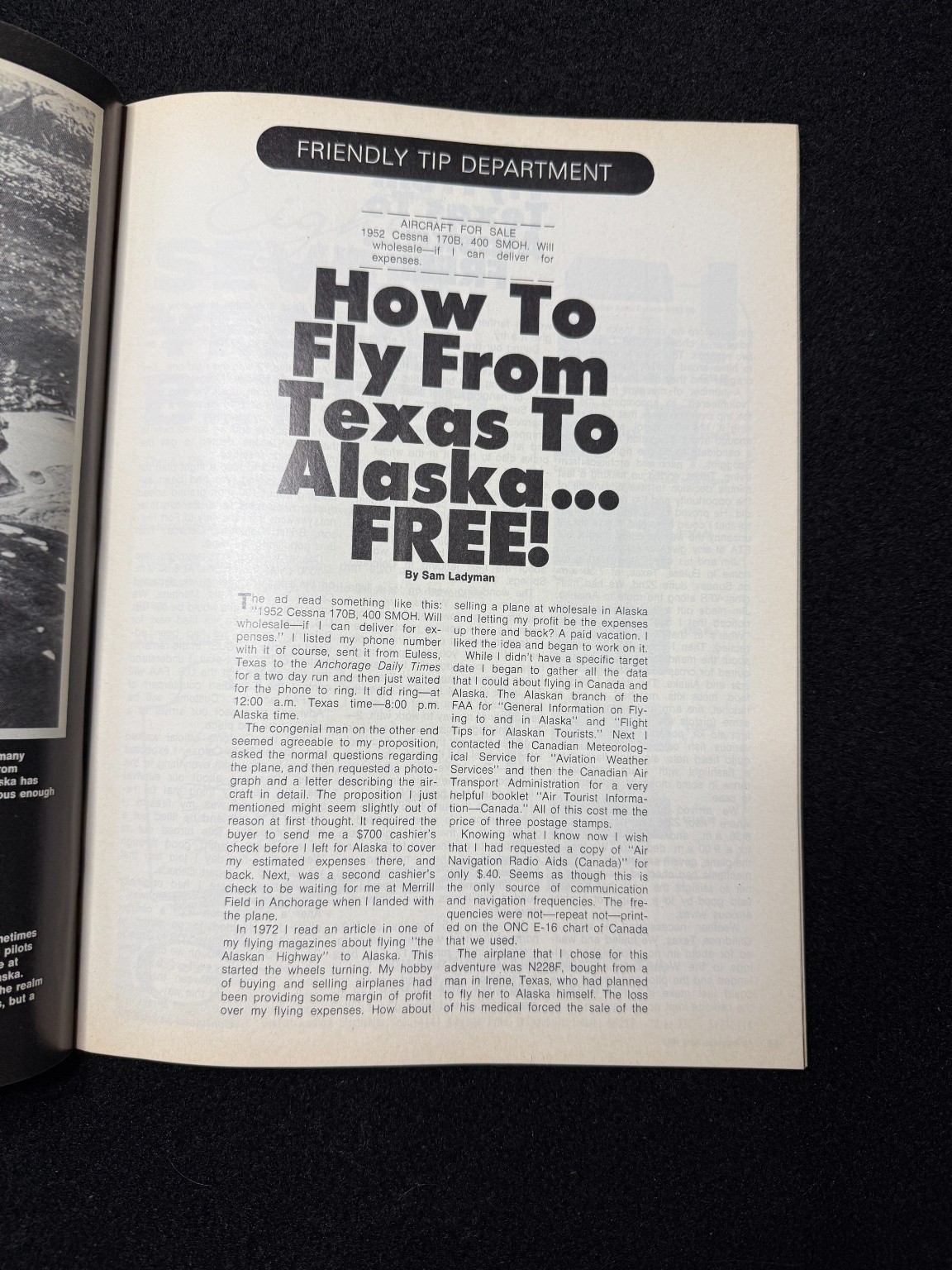 Air Progress Magazine April 1976 Aviation Aircraft Amphibious Plane Vintage