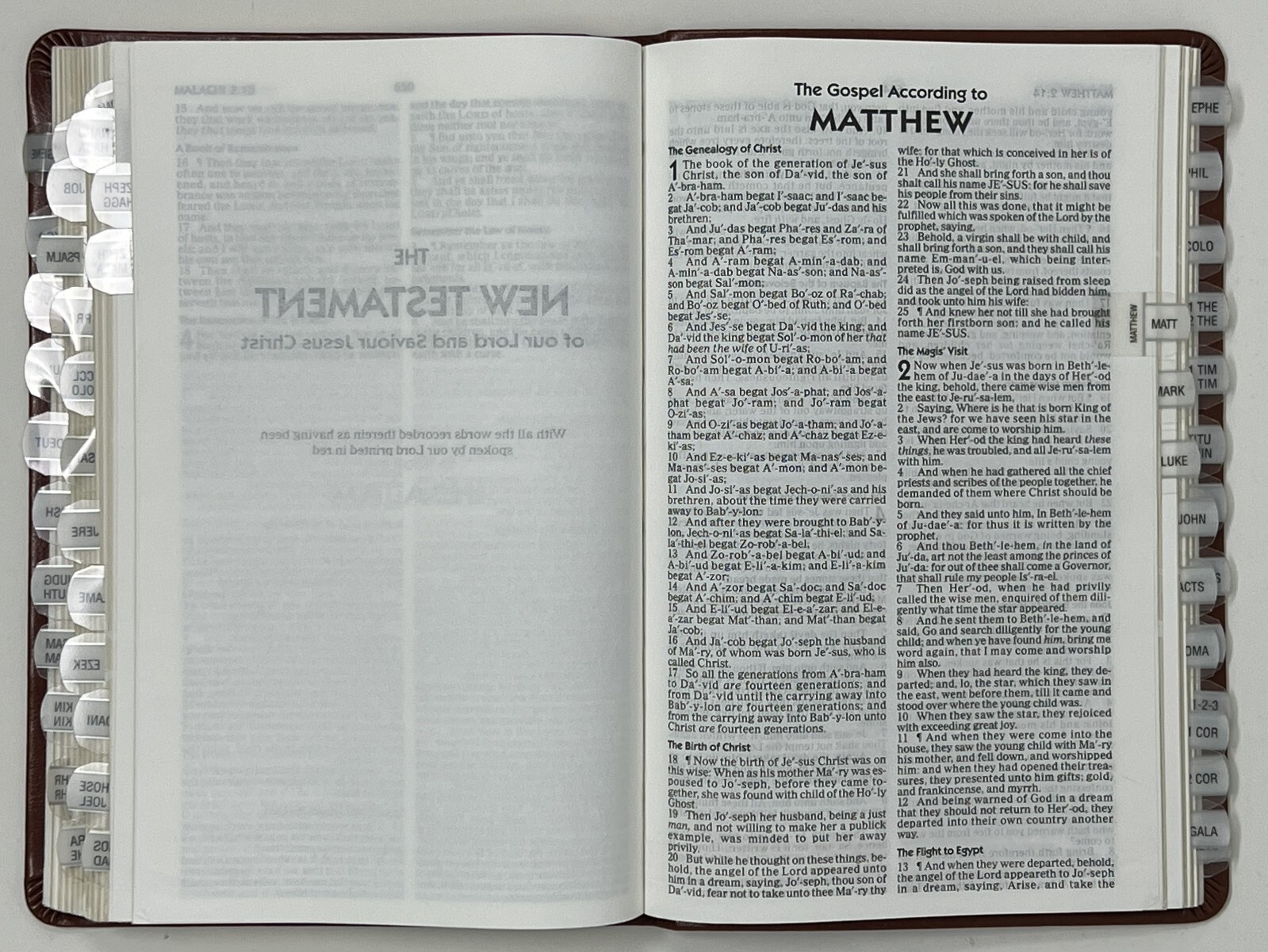 The Holy Bible: KJV: Red Letter Ed. – 2012 Leather SC Pub. by Worthy Publishing
