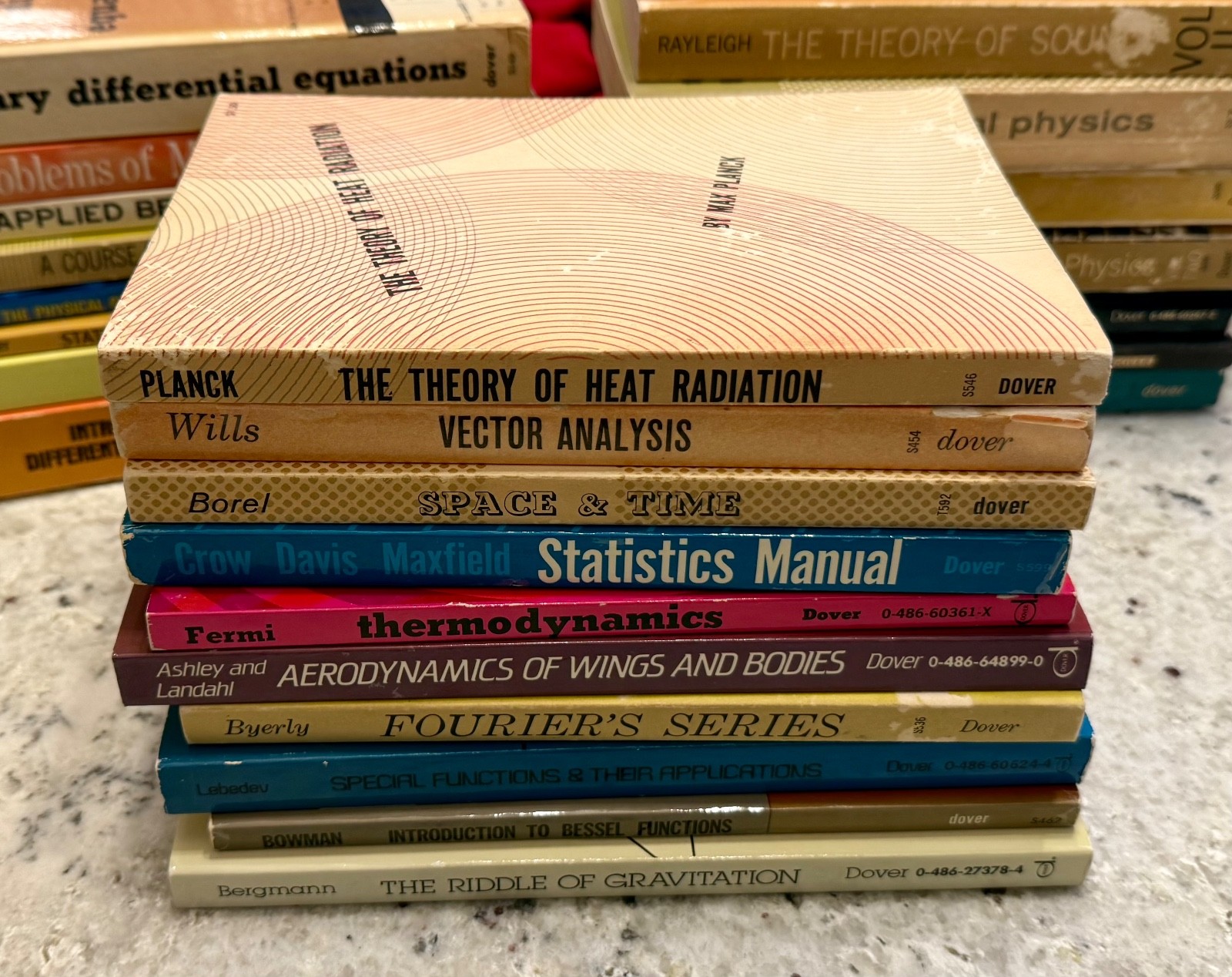 Dover Technical Paperbacks [Choose From Dropdown] Math Physics Classics VTG