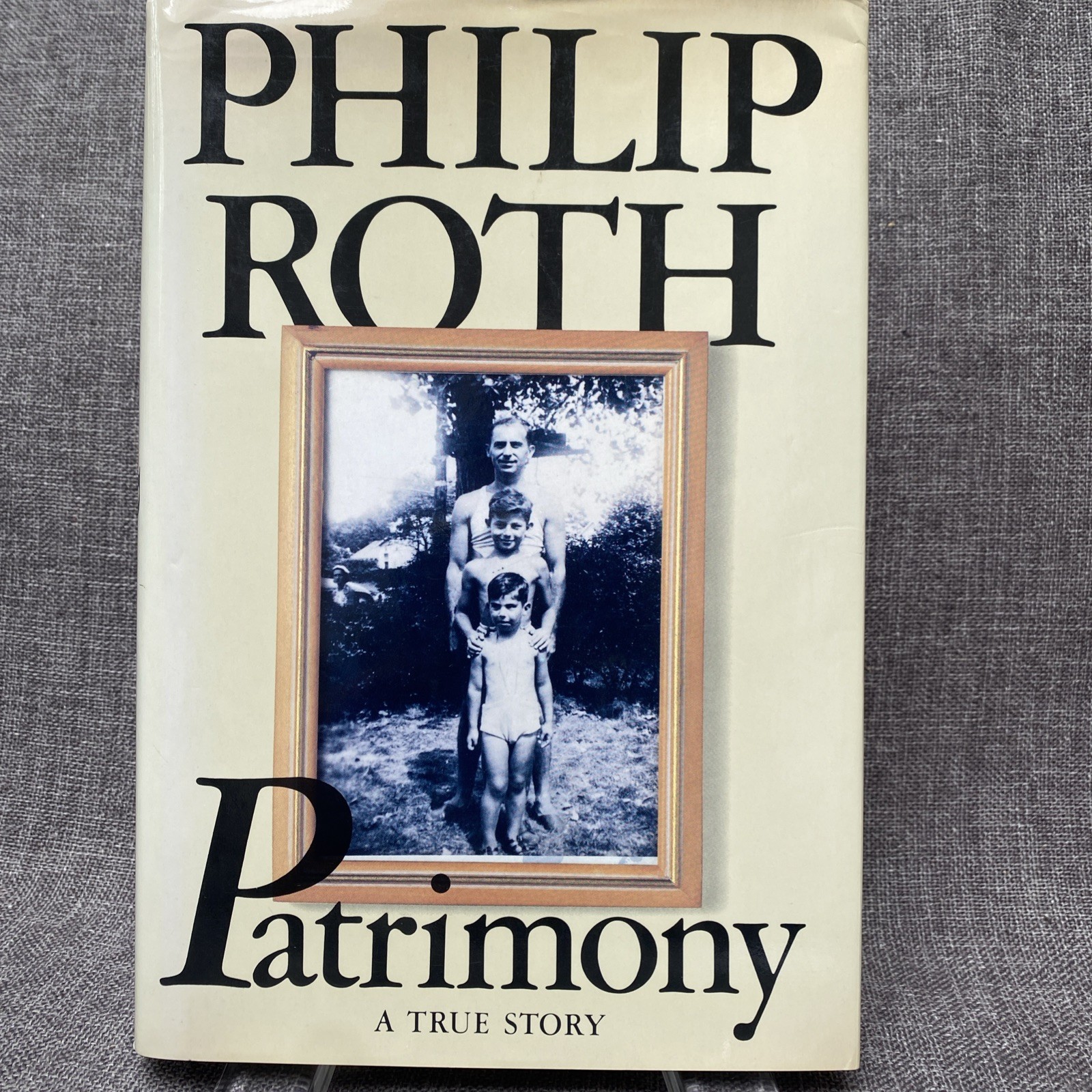 SIGNED Philip Roth Patrimony A True Story Hardcover 1991