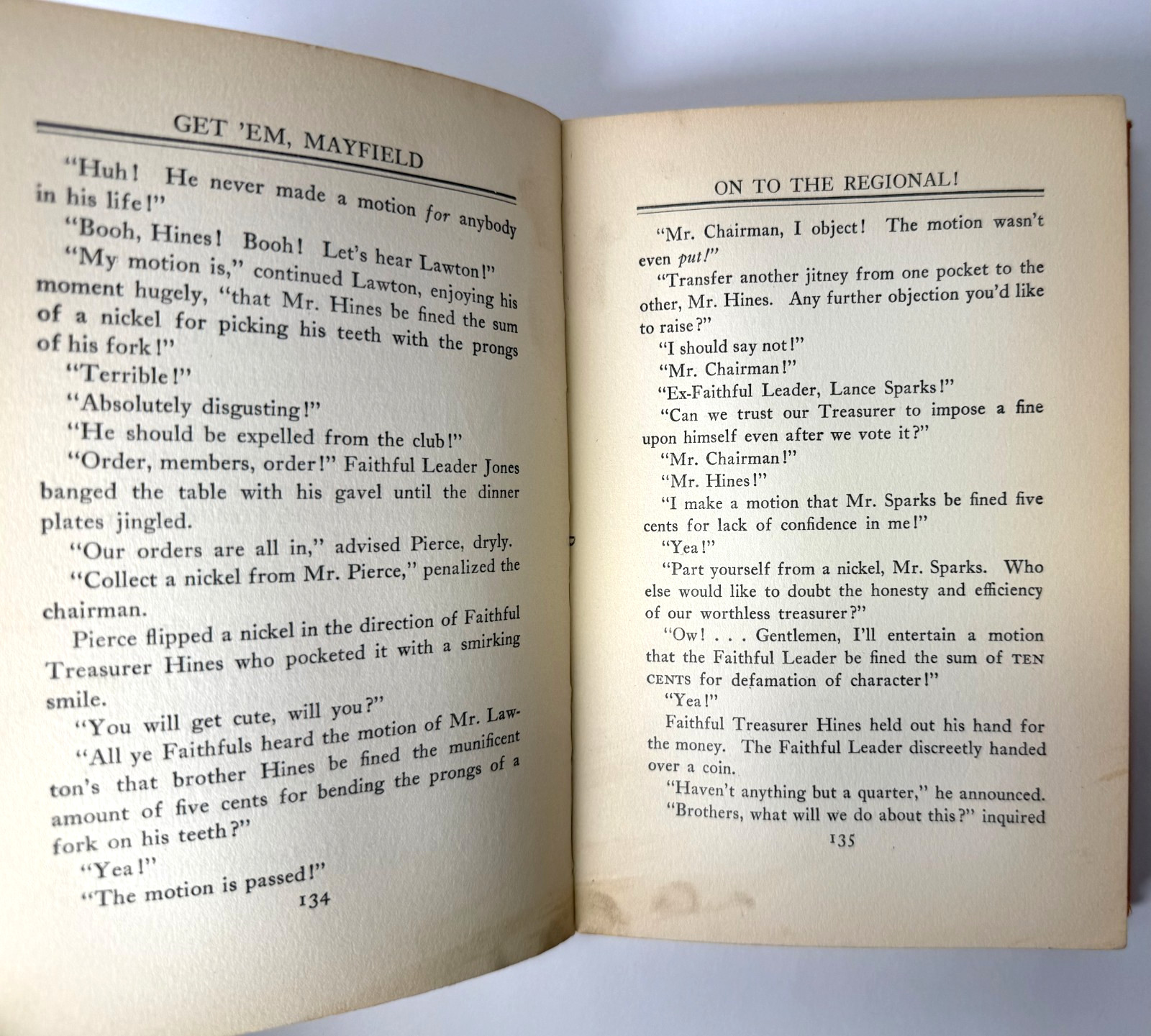 Get ‚Em, Mayfield, Harold M Sherman 1927 D. Appleton 1st edition – Basketball