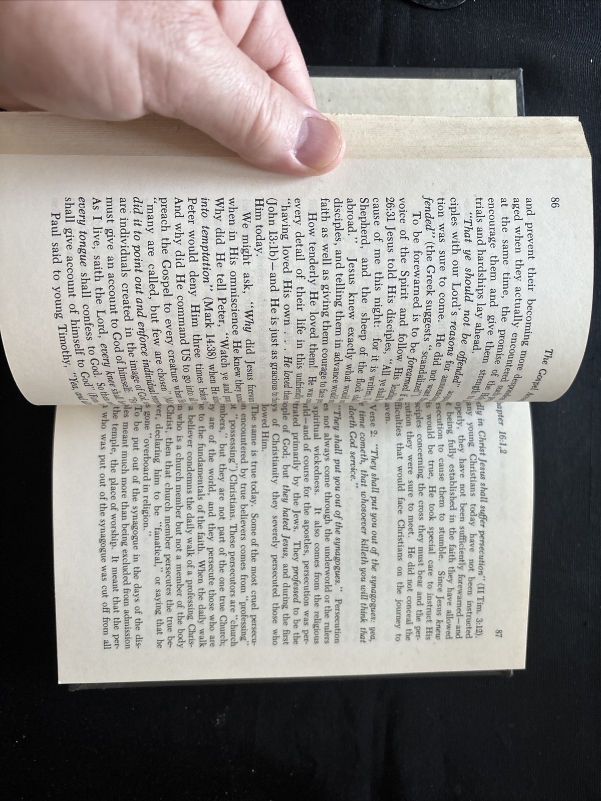 THE GOSPEL ACCORDING TO JOHN: VOL. III by OLIVER B. GREENE 1973 6th Print HC