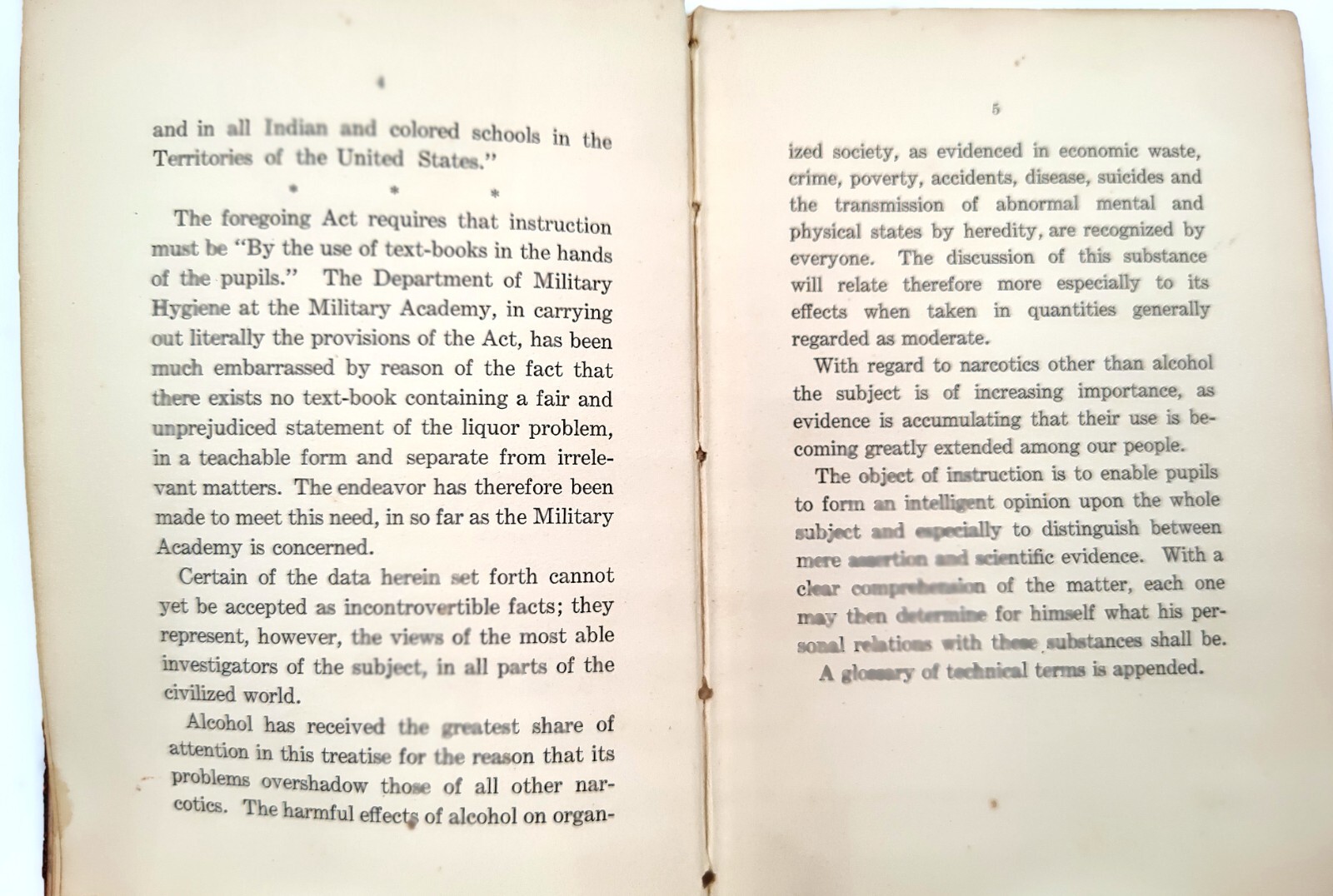 1911 1st Ed Alcoholic Drinks And Narcotics Keefer Army Military Hygiene Medical