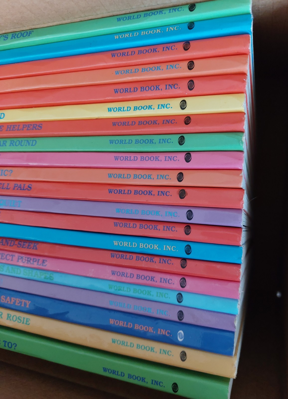 Vintage 1987 Lot 21 Early World of Learning Readiness Program Preschool Children