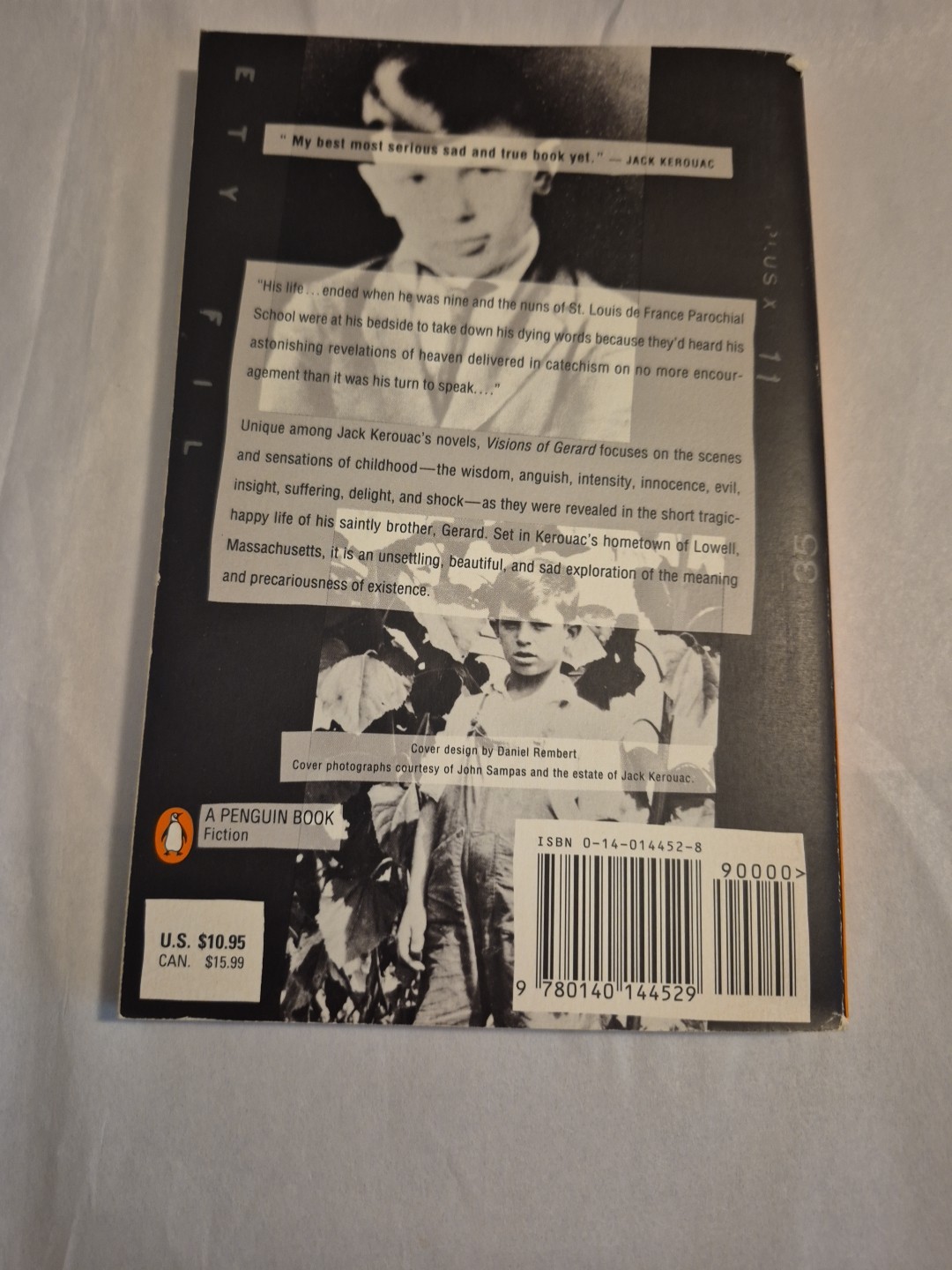 Visions of Gerard by Jack Kerouac Penguin TPB Beat Generation American Fiction