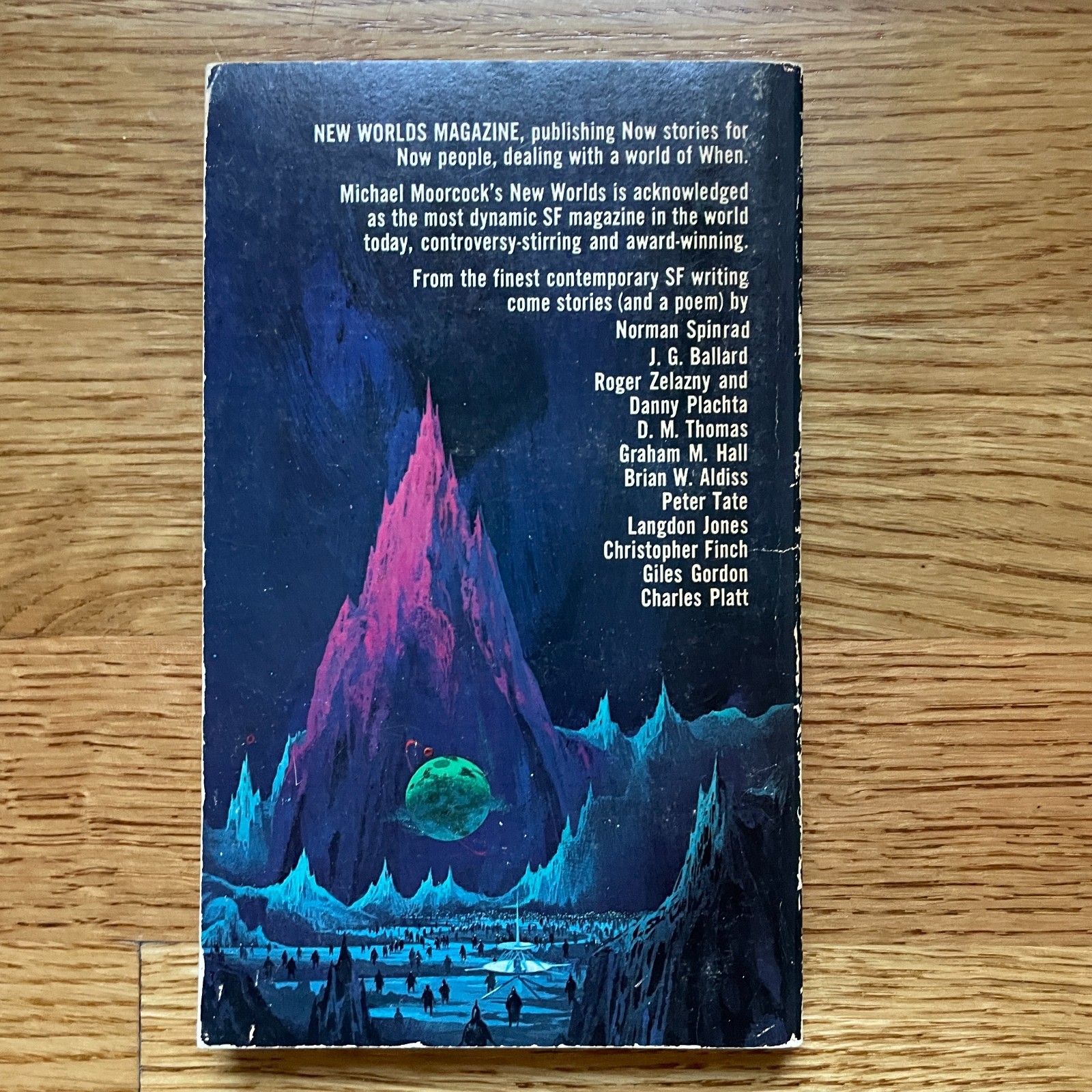 Best SF Stories From New Worlds 5 ~ Michael Moorcock Norman Spinrad Aldiss 1st *