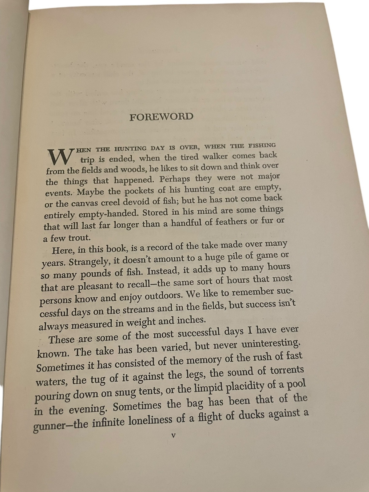 Reveries Of An Outdoor Man (1946 HC Book) Signed Limited First Ed. #332/350