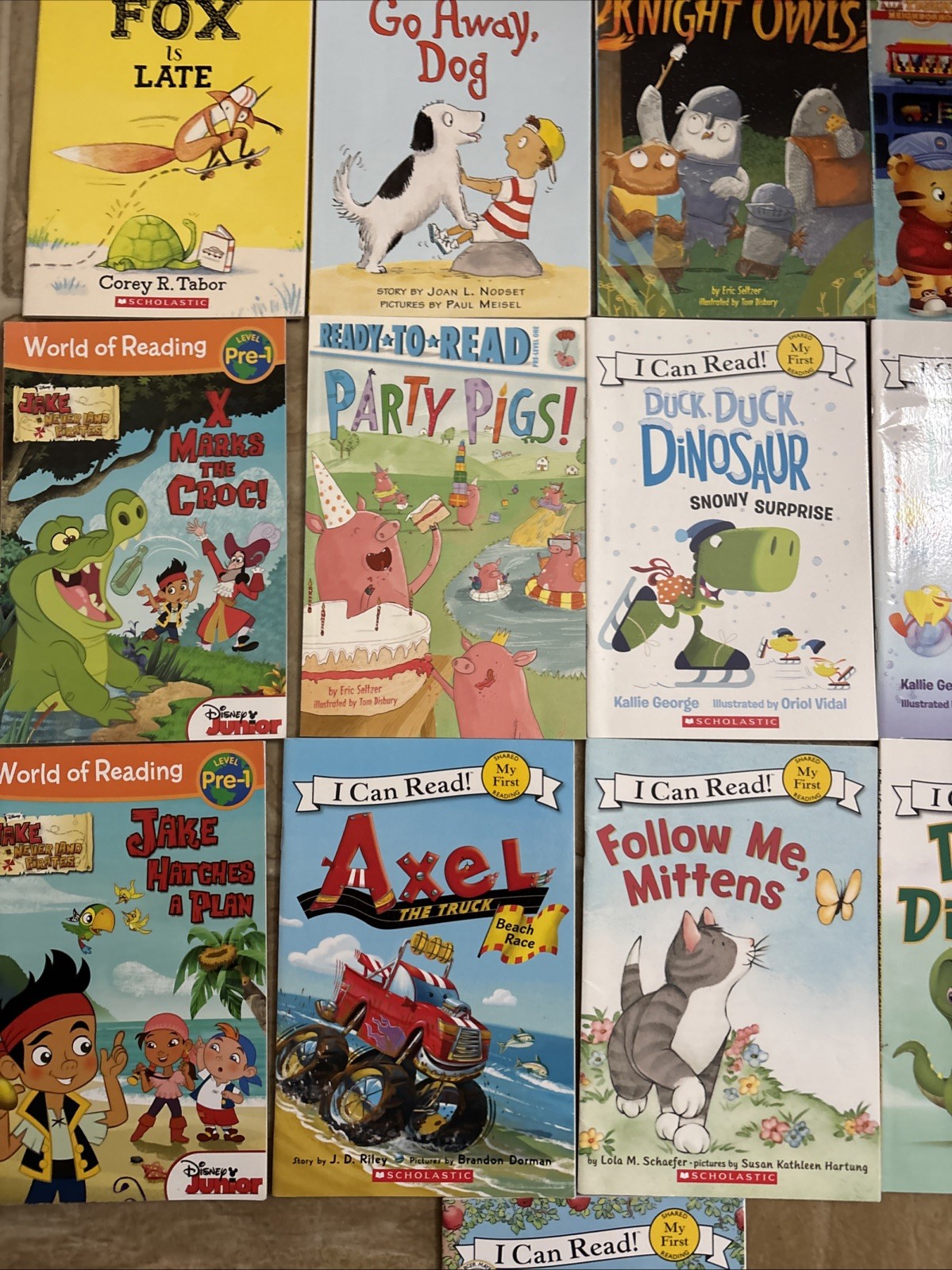 Lot of 20 BOY Pre Level 1 Readers Learn to read Kids Books reading Children