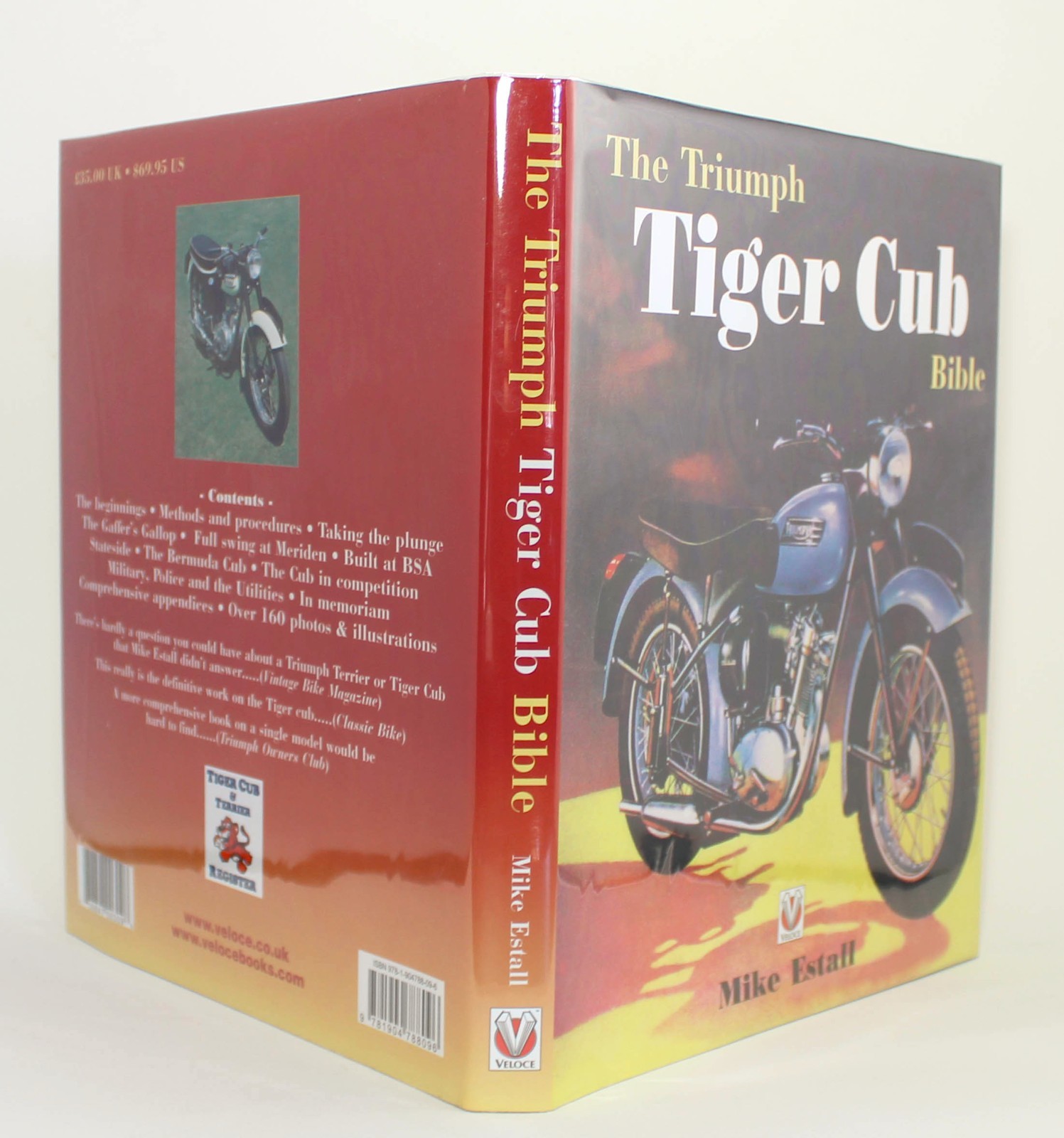 The Triumph Tiger Club Bible Mike Estall Vtg History Photo Motorcycle Veloce ’04