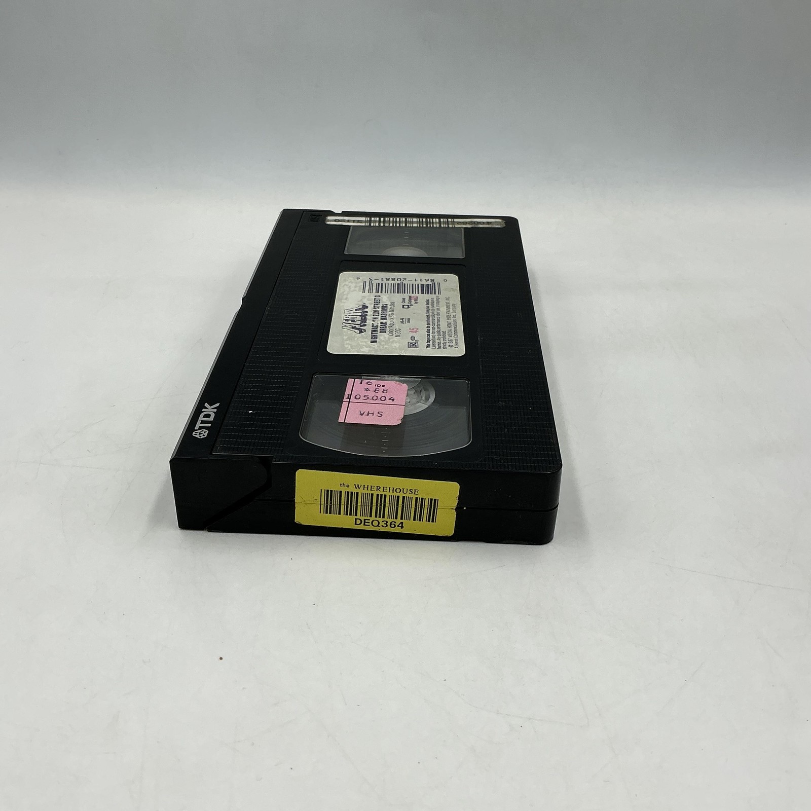 Vintage Nightmare On Elm Street 3 Dream Warriors Lionsgate Brown VHS 1987 USA