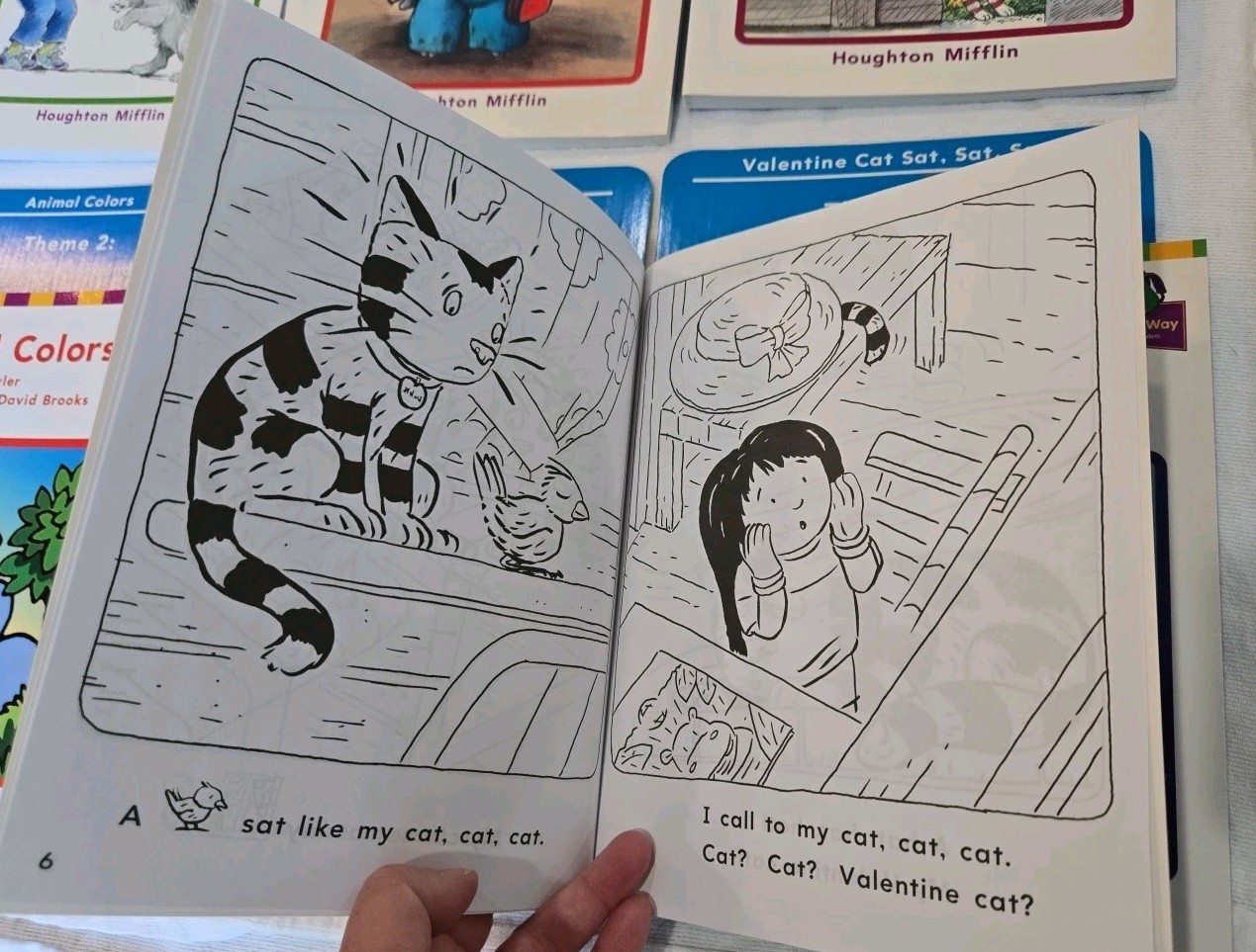 On My Way Practice Readers *Kindergarten* Houghton Mifflin 50 Readers New