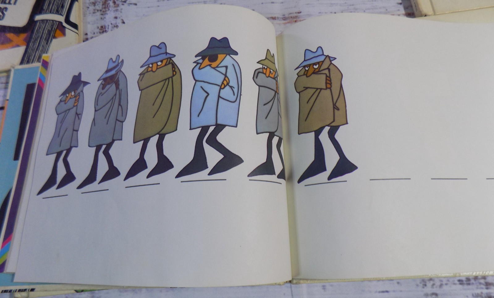 Set Of 5 Vintage Sesame Street Children’s Hard Cover Books Retro 1970s