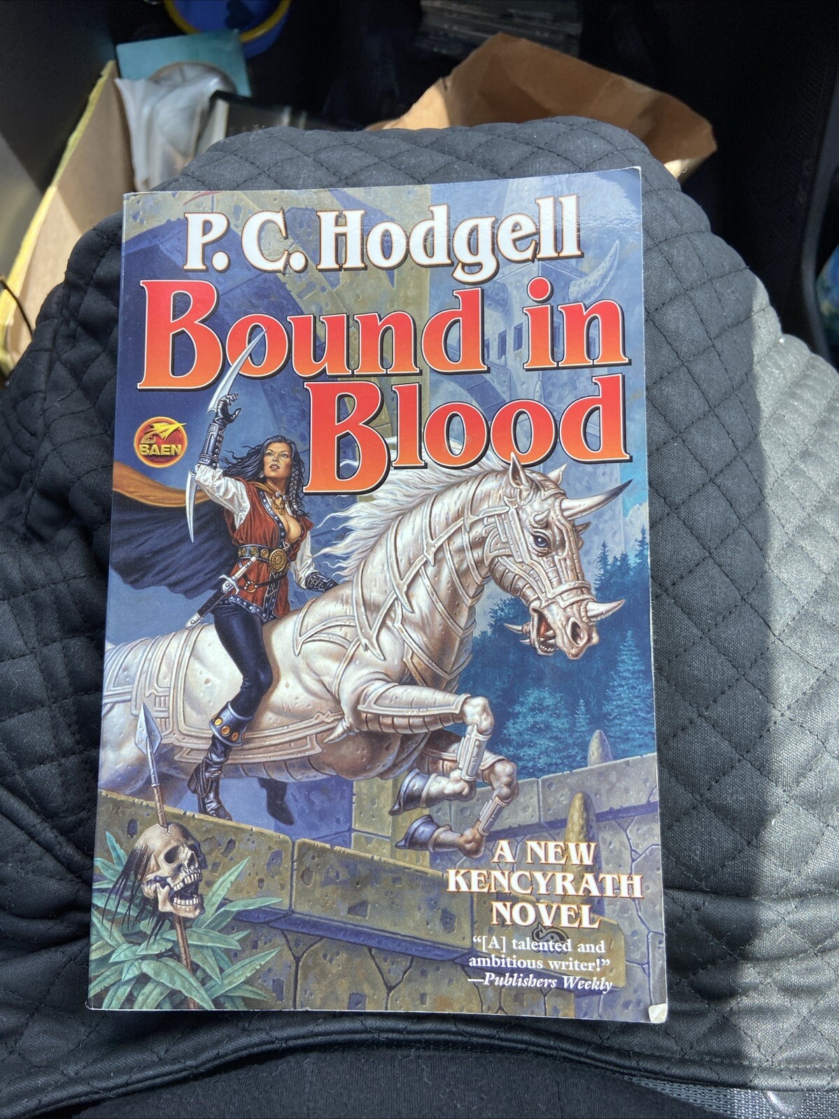 Bound in Blood : A Kencyrath Novel by P. C. Hodgell 2010 Trade Paperback
