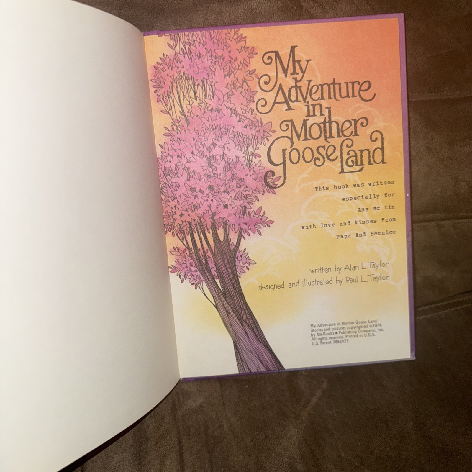 My Adventure in Mother Goose Land by Alan L. Taylor 1974