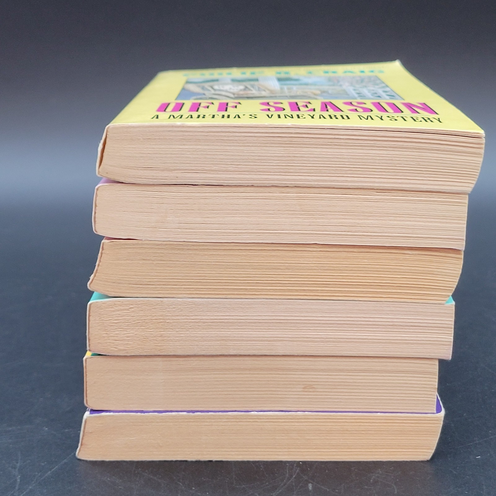 Lot of 6 Philip R Craig A Martha’s Vineyard Mystery PB Novels Multiple Titles