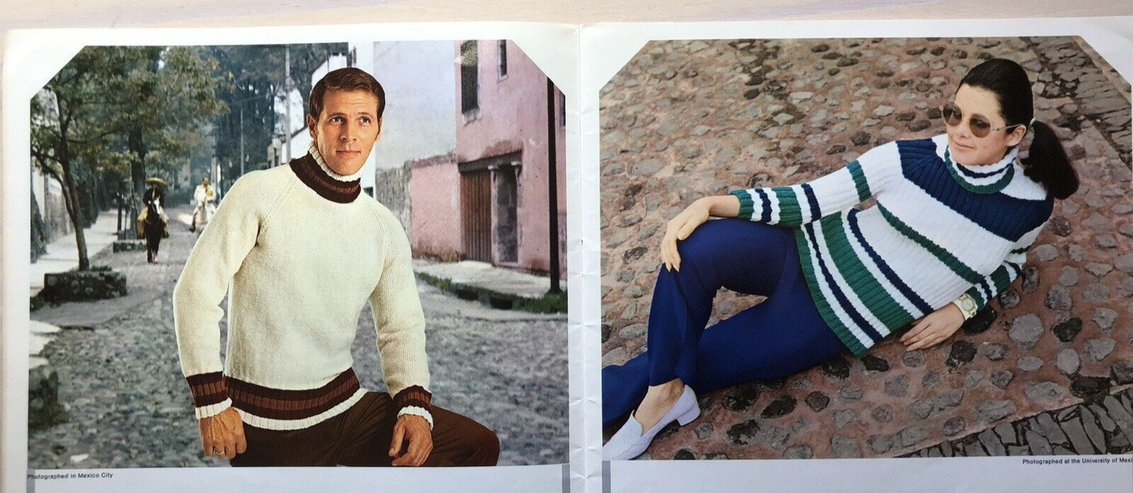 Vintage 1969 HAND KNITS FOR YOUNG MODERNS 47 Pages of Groovy Patterns to Knit :)