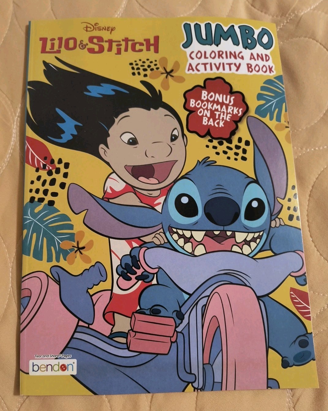 Disney Lilo & Stitch Jumbo Coloring & Activity Book Tear/Share Pages 🆕🆓 ship!