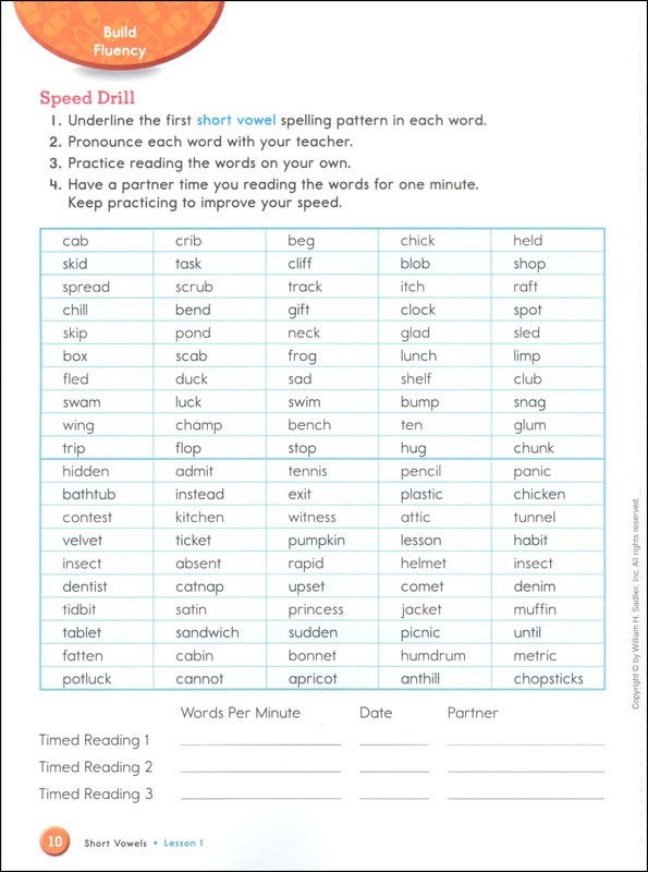Sadlier From Phonics to Reading Grade 3 Level C Student Edition