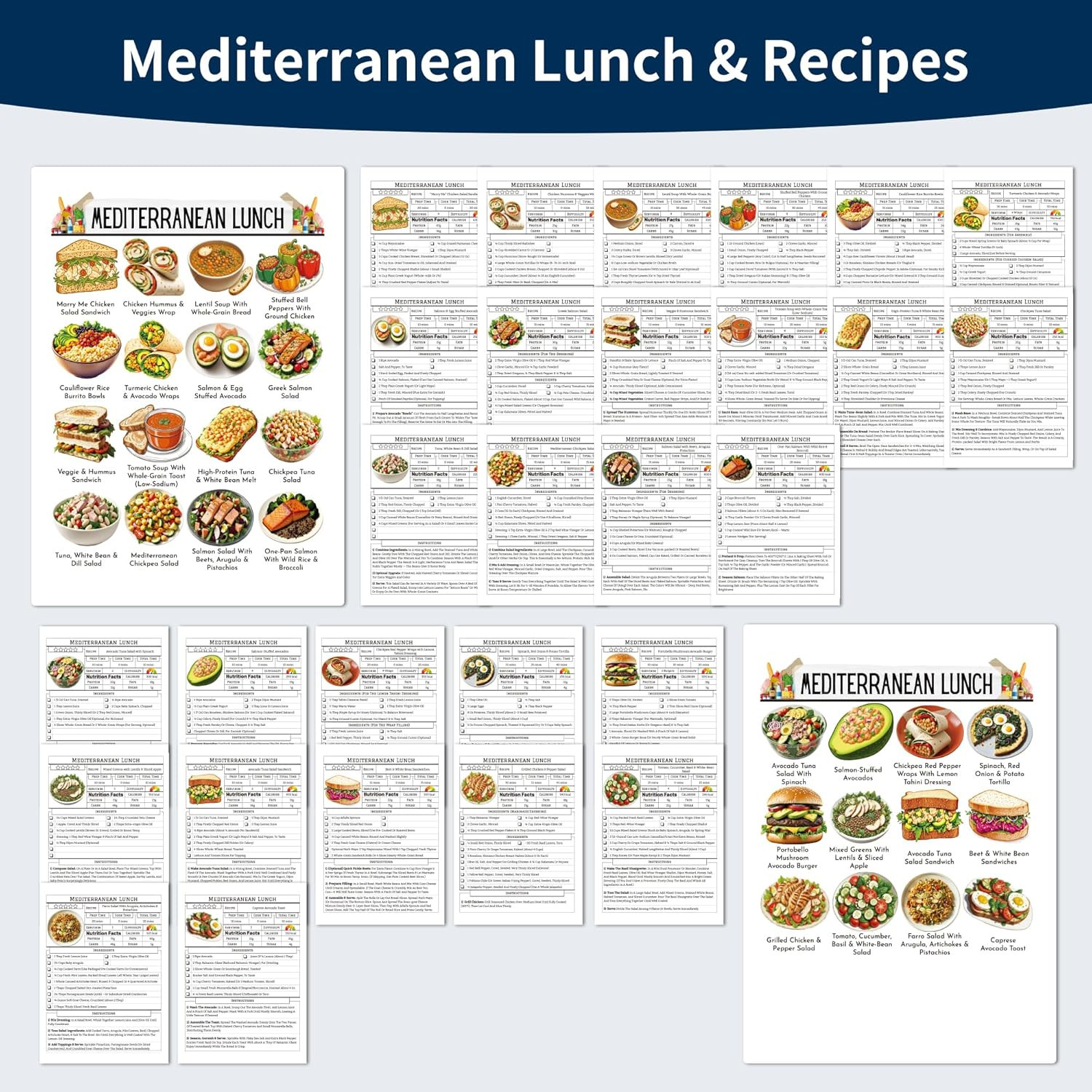 Simple & Easy Mediterranean Diet Cookbook for Beginners & Seniors – Mediterranea