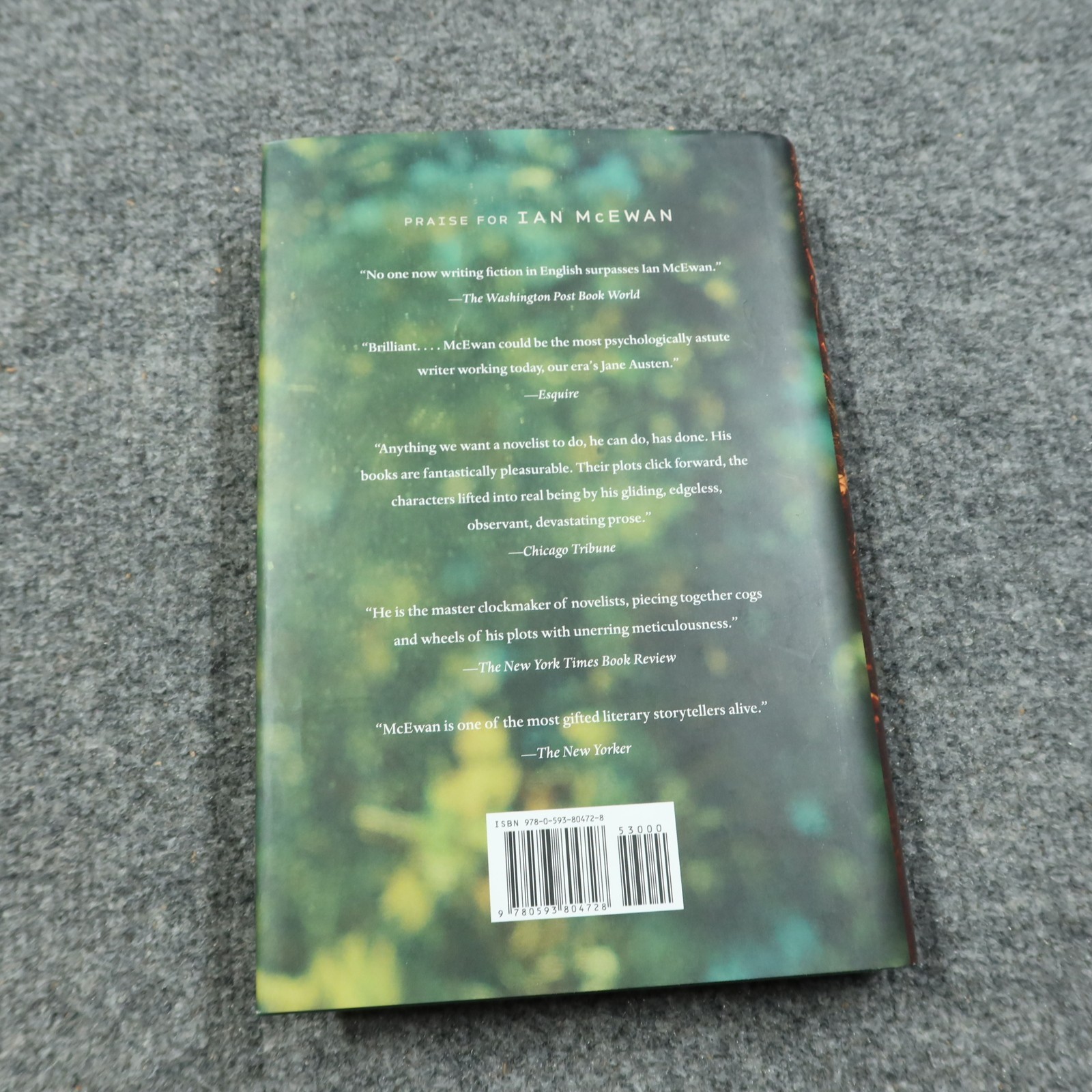 What We Can Know by Ian McEwan Hardcover EXCELLENT CONDITION