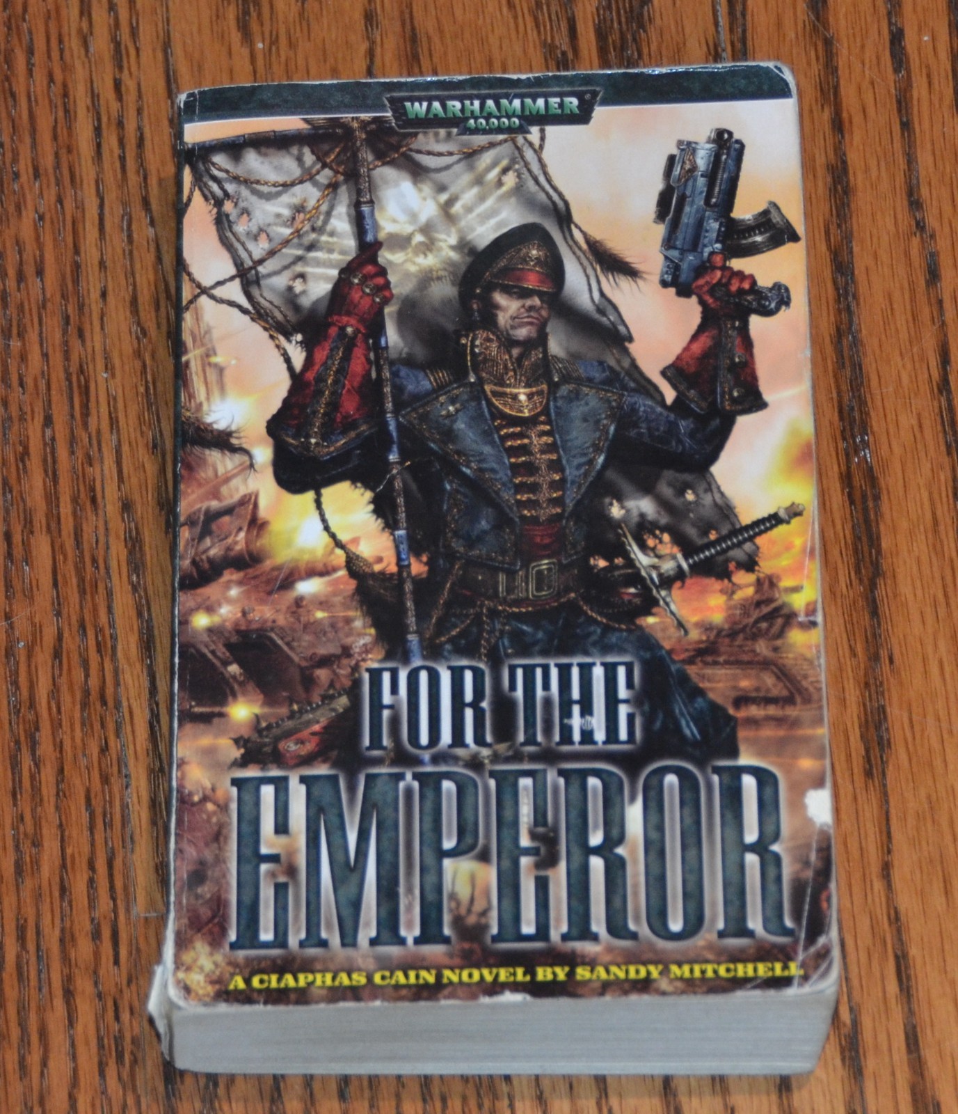 For The Emperor Warhammer 40K paperback book by Sandy Mitchell 2003 1st M3