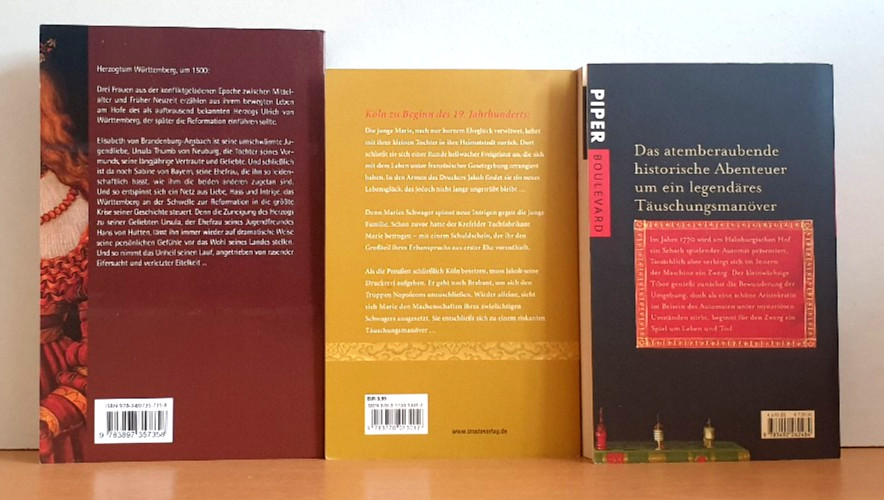 BUCHPAKET+6 BÜCHER+Historische Romane+GABRIELE HOFFMANN+ROBERT LÖHR+HC+TB+BUNDLE
