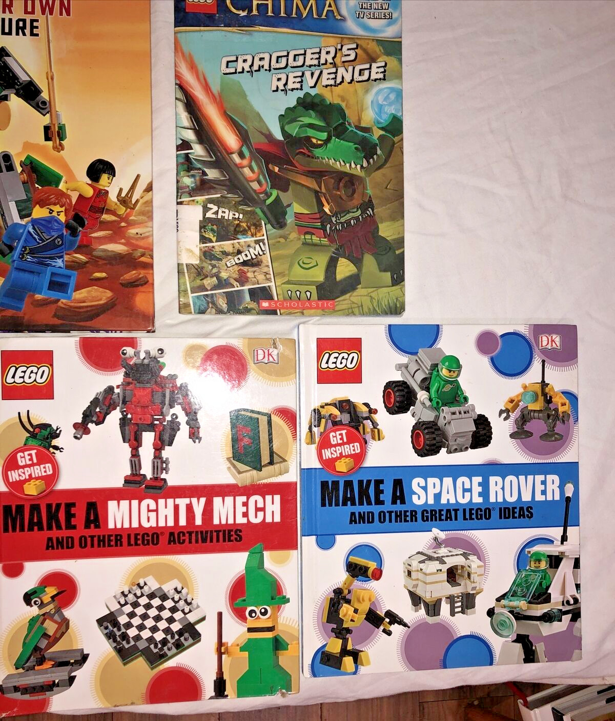 LEGO Children’s Books Combo Set of 4 Books Package Deal