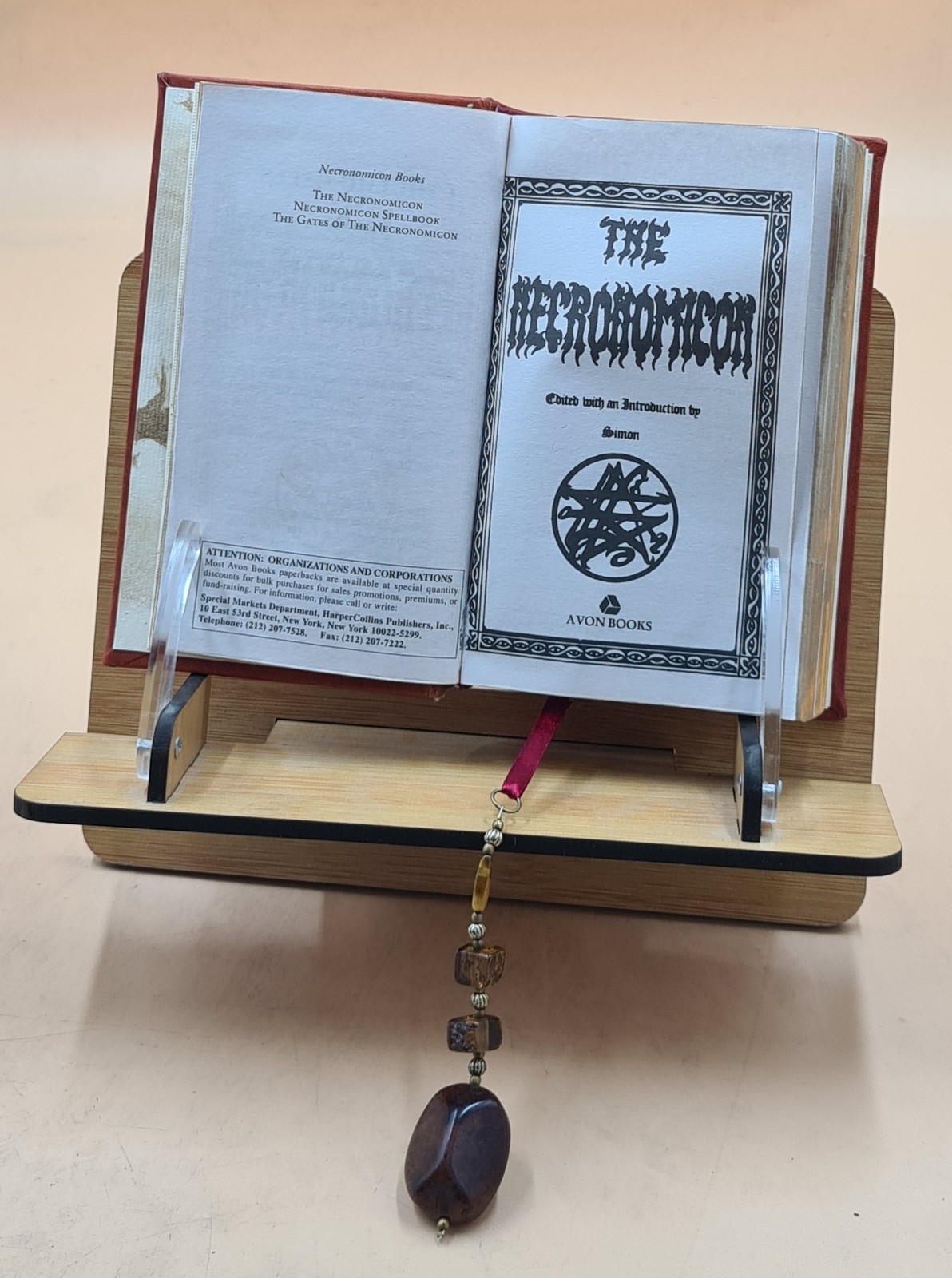 Necronomicon By Simon [Premium Leather Bound]