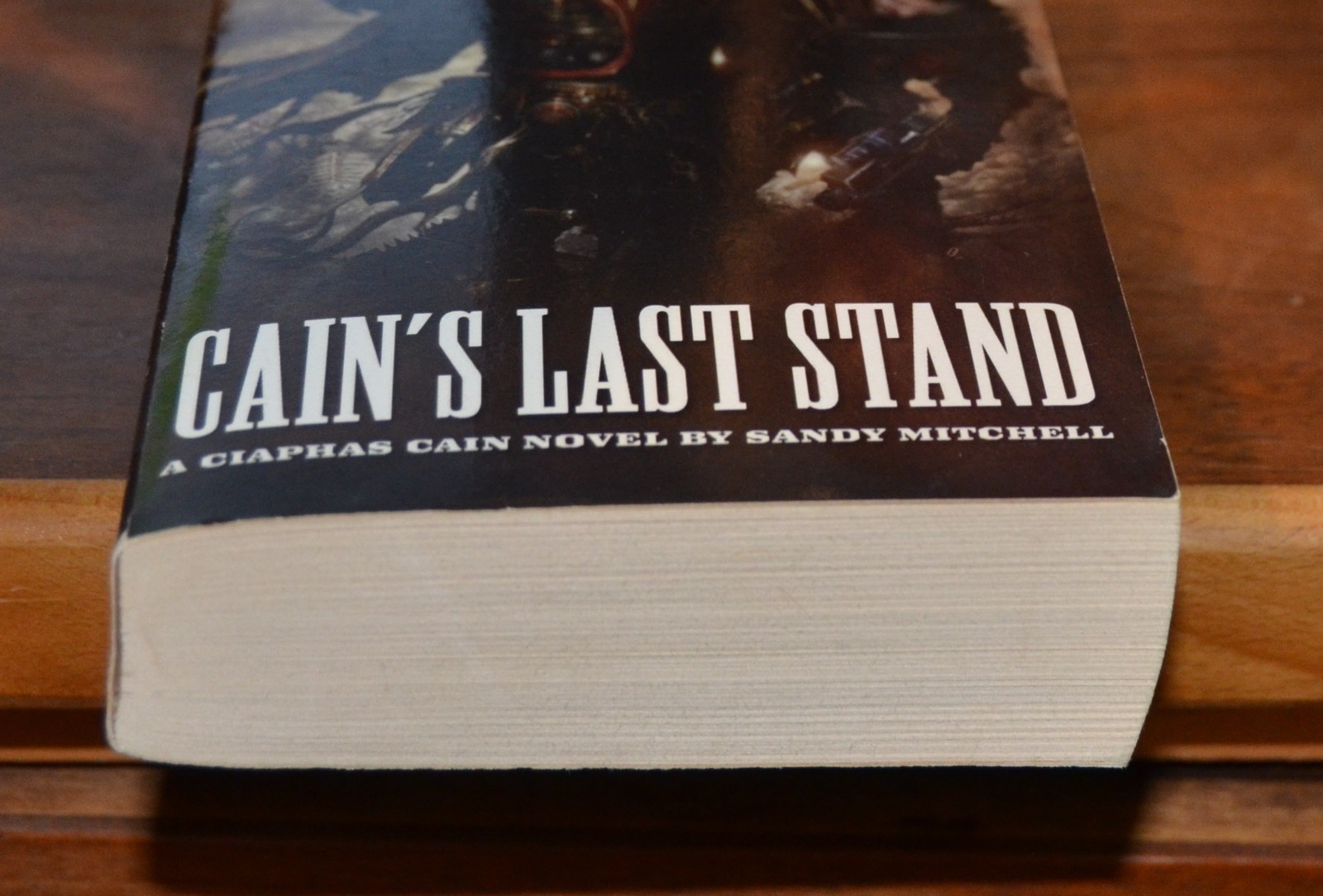 Cain’s Last Stand Sandy Mitchell Warhammer 40K paperback book Ciaphas Cain 2008