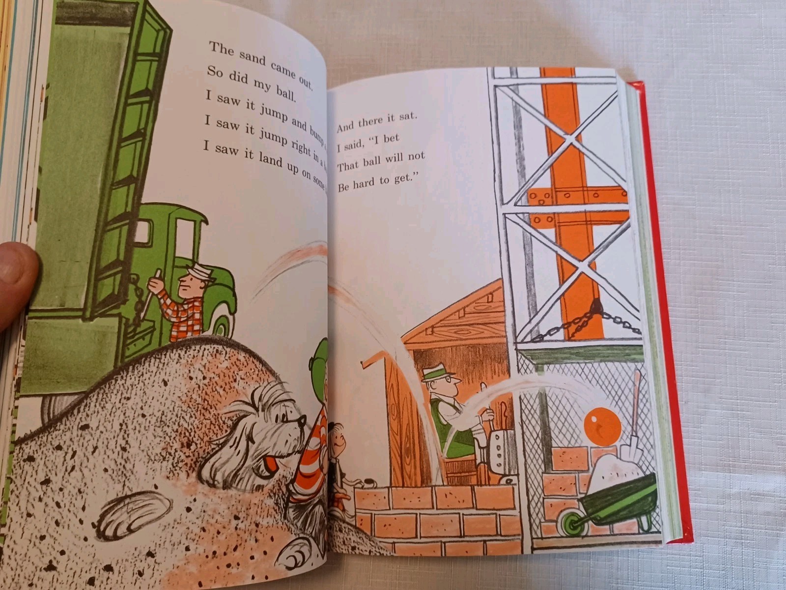 1995 Dr. Seuss The Big Red Book of Beginner Hard Cover 6 Stories Book 344 Pages