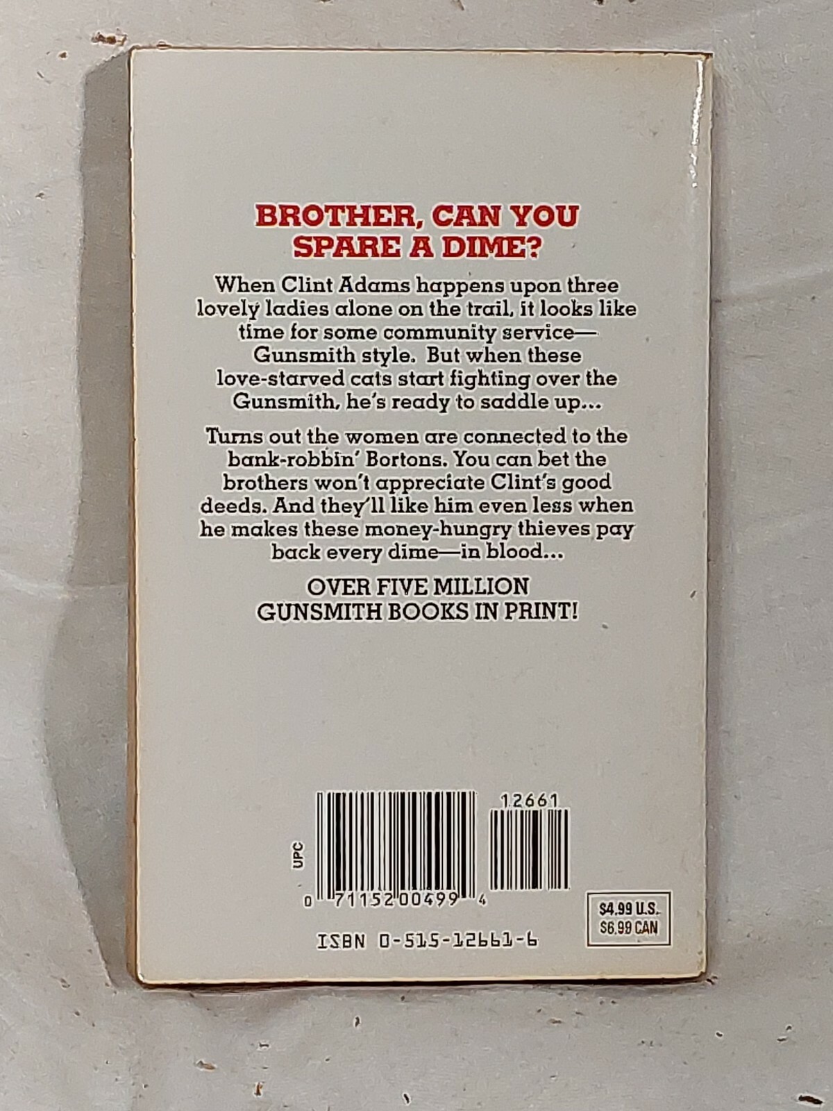 J.r. Roberts The Gunsmith The Borton Family Gang Paperback Western