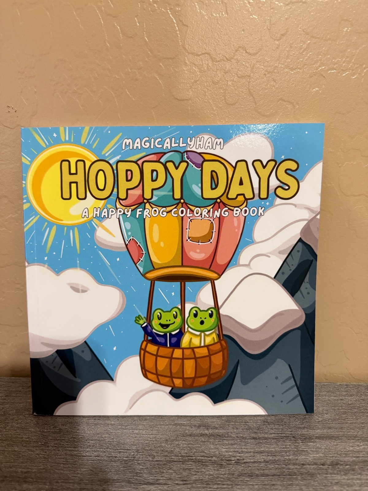 Hoppy Days Coloring Book! 30 Page Fully Handcrafted & Homemade – Charity Benefit