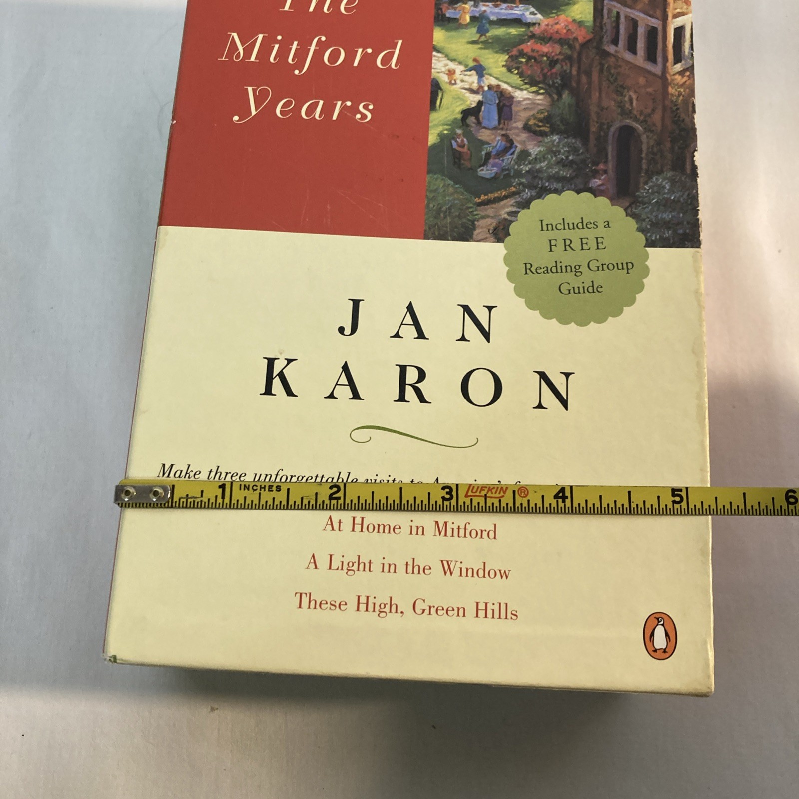 JAN KARON : The Mitford Years Boxed Set Book Volumes 1-3 One Owner-EUC