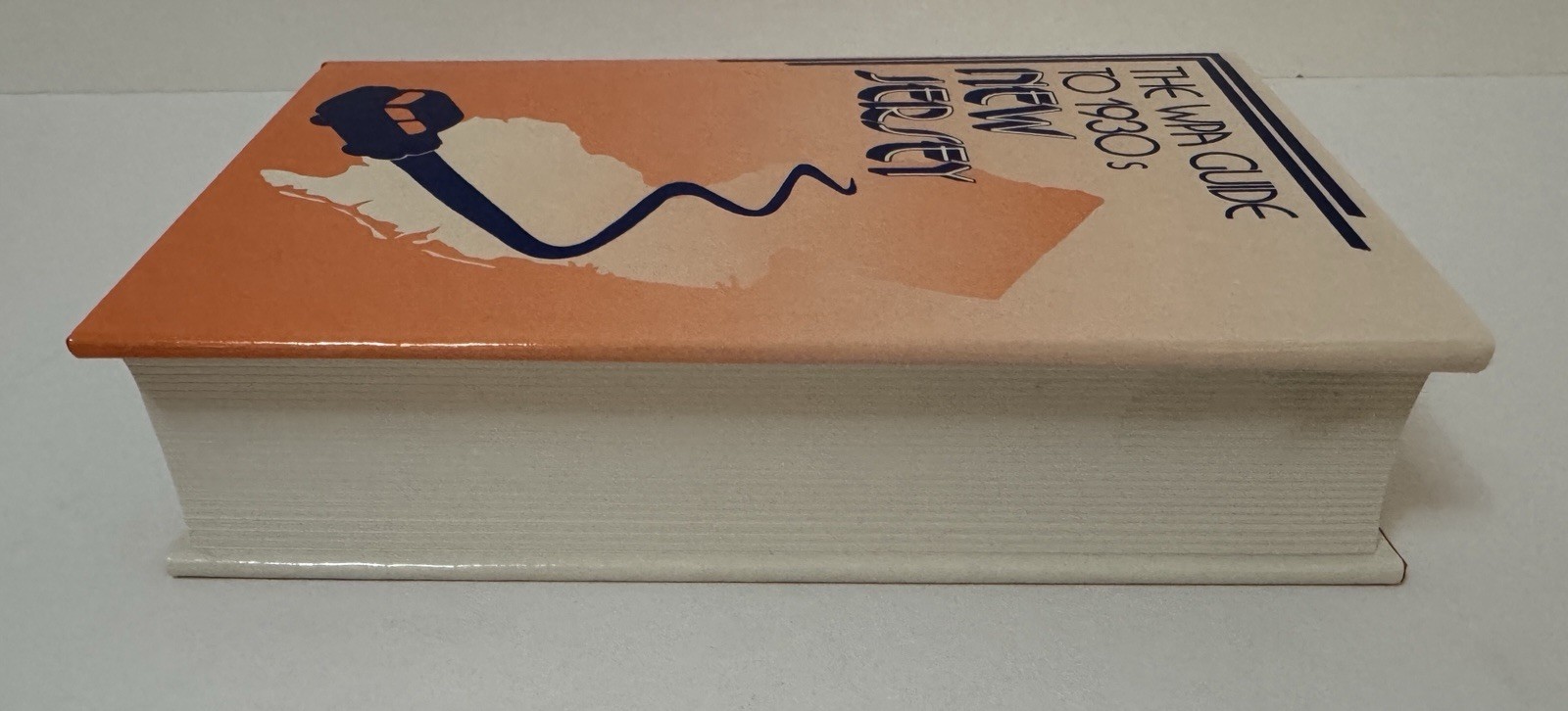 WPA Guide to 1930s New Jersey HC DJ 1986 Rutgers Reprint NEW NOS 735 pp