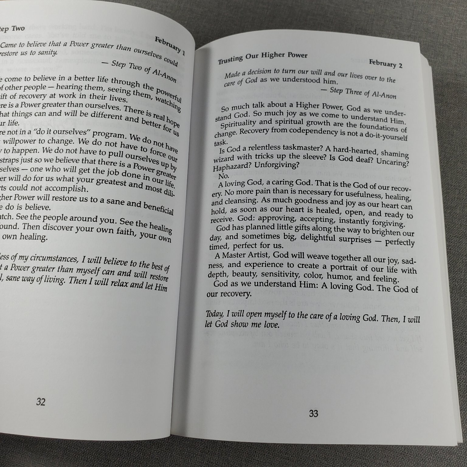 The Language of Letting Go Melody Beattie Daily Meditations 2002 Hazelden Book