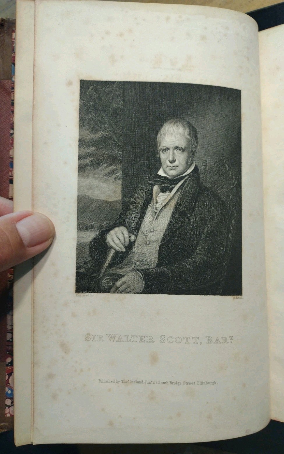 Life of Sir Walter Scott. George Allan. 1834. Edinburgh, Thomas Ireland. 1st