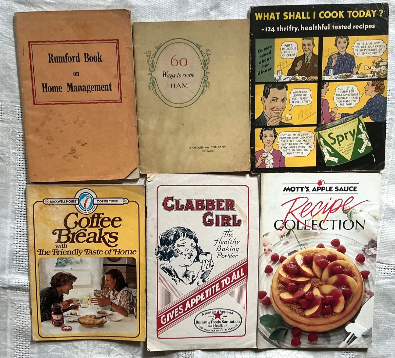 Lot of 60+ Vntg Advertising Cookbook Booklet Pamphlet Recipes 1930s – 2000s