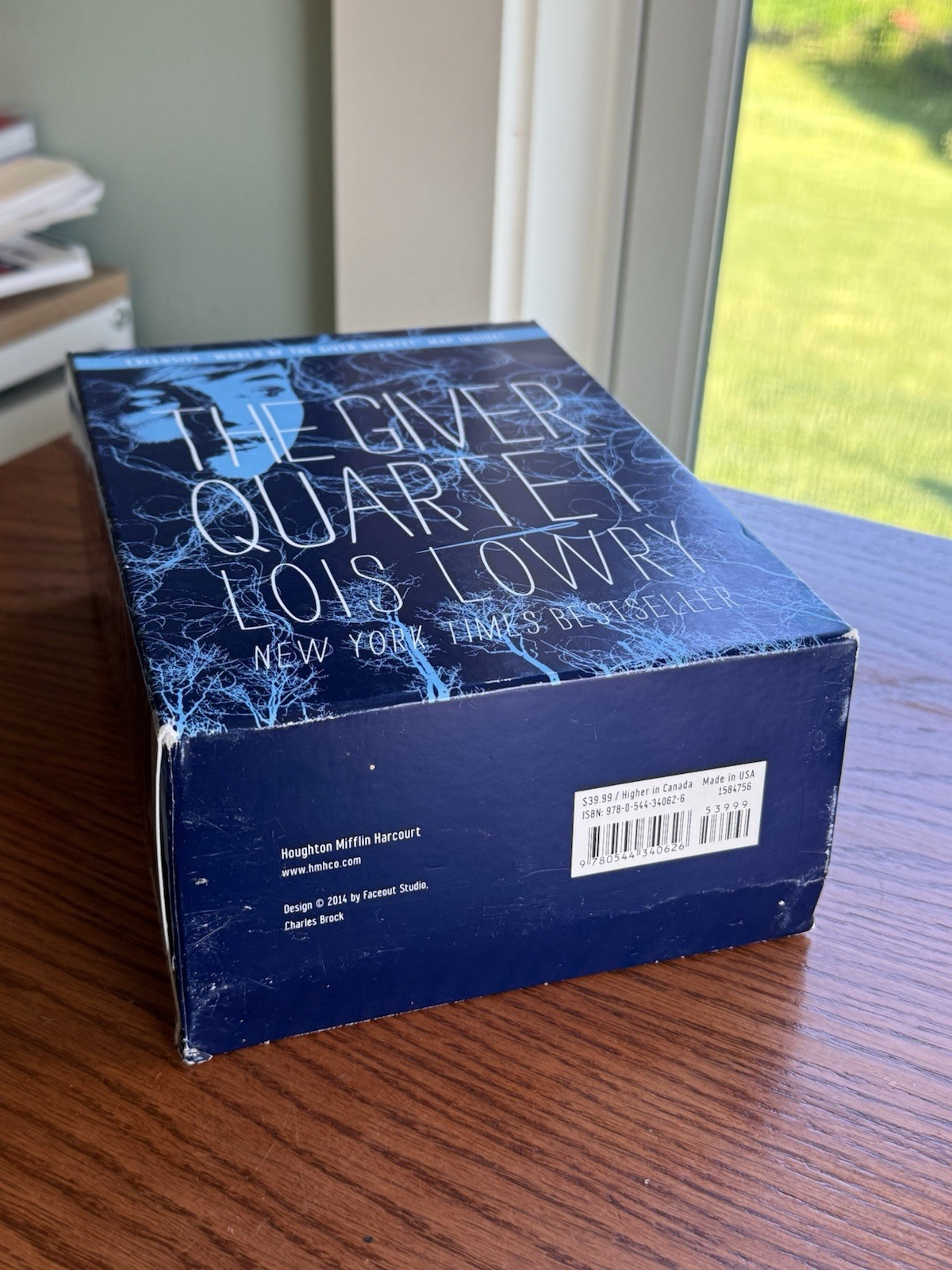 The Giver Quartet Boxed Set Lois Lowry (2014) 4 Hardcovers and Slip Case