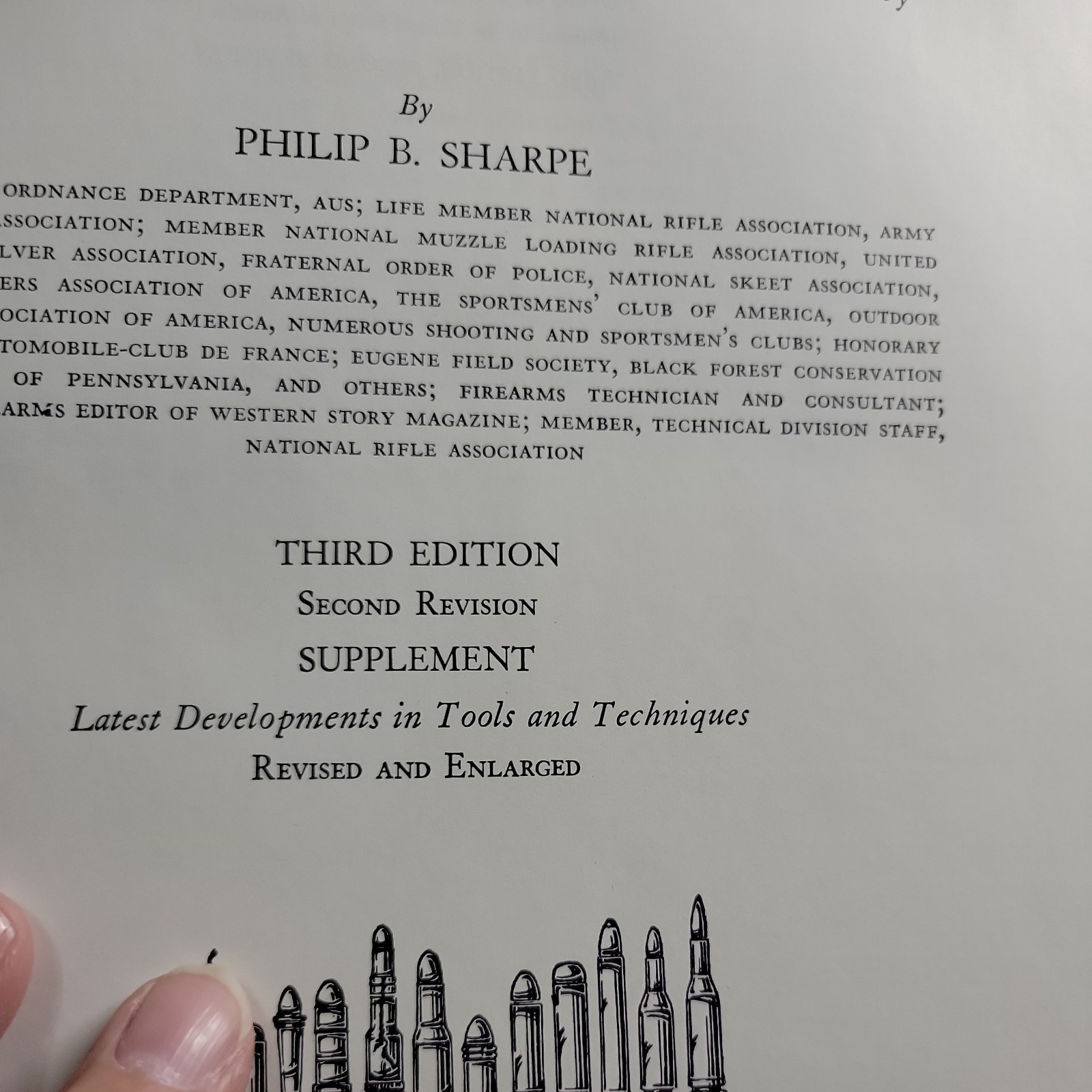 Complete Guide to Handloading by Philip B. Sharpe 3rd Ed 2nd Rev 1953 Hardcover