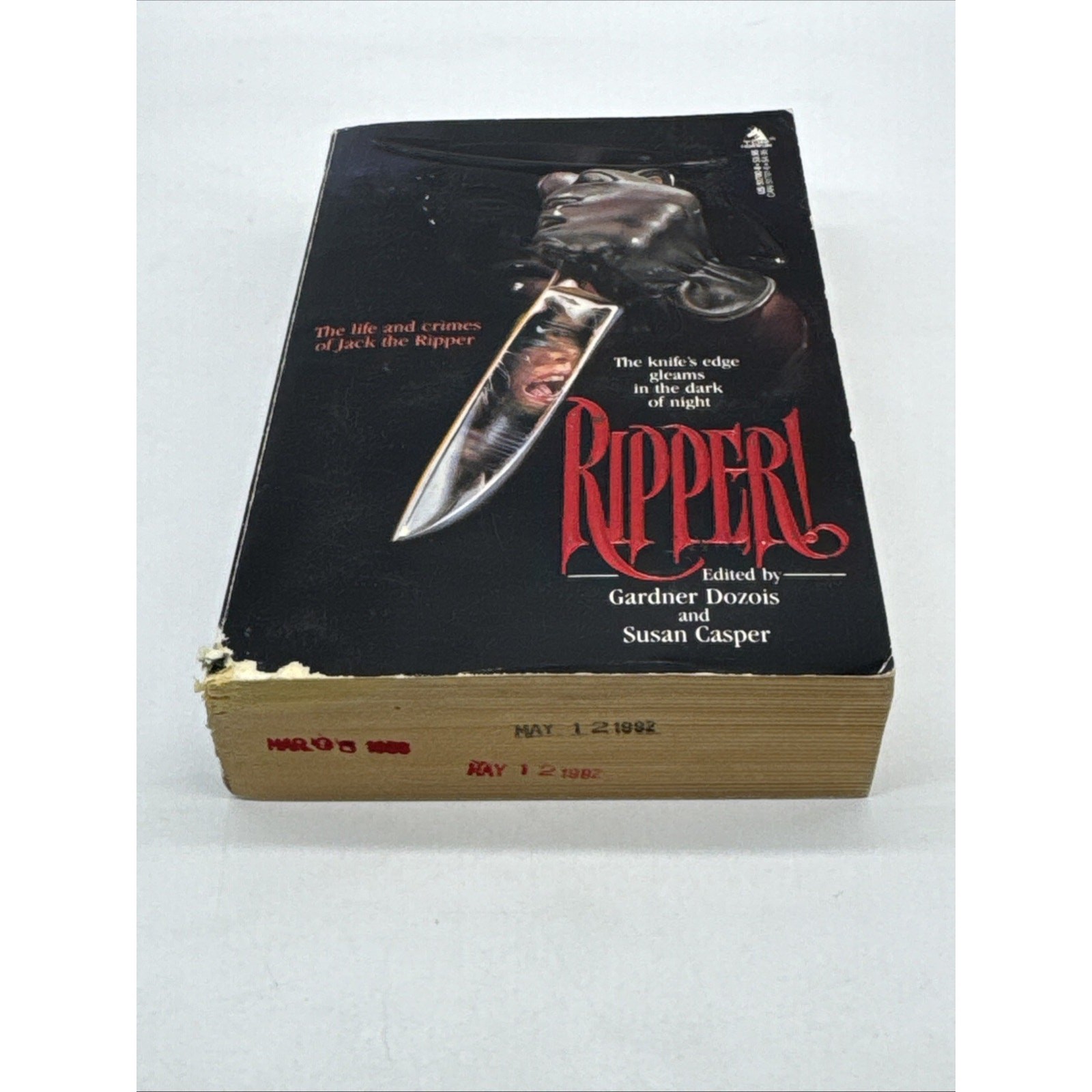 Ripper Anthology – Gardner Dozois & Susan Casper 1988 PB 1st Printing Tor Horror