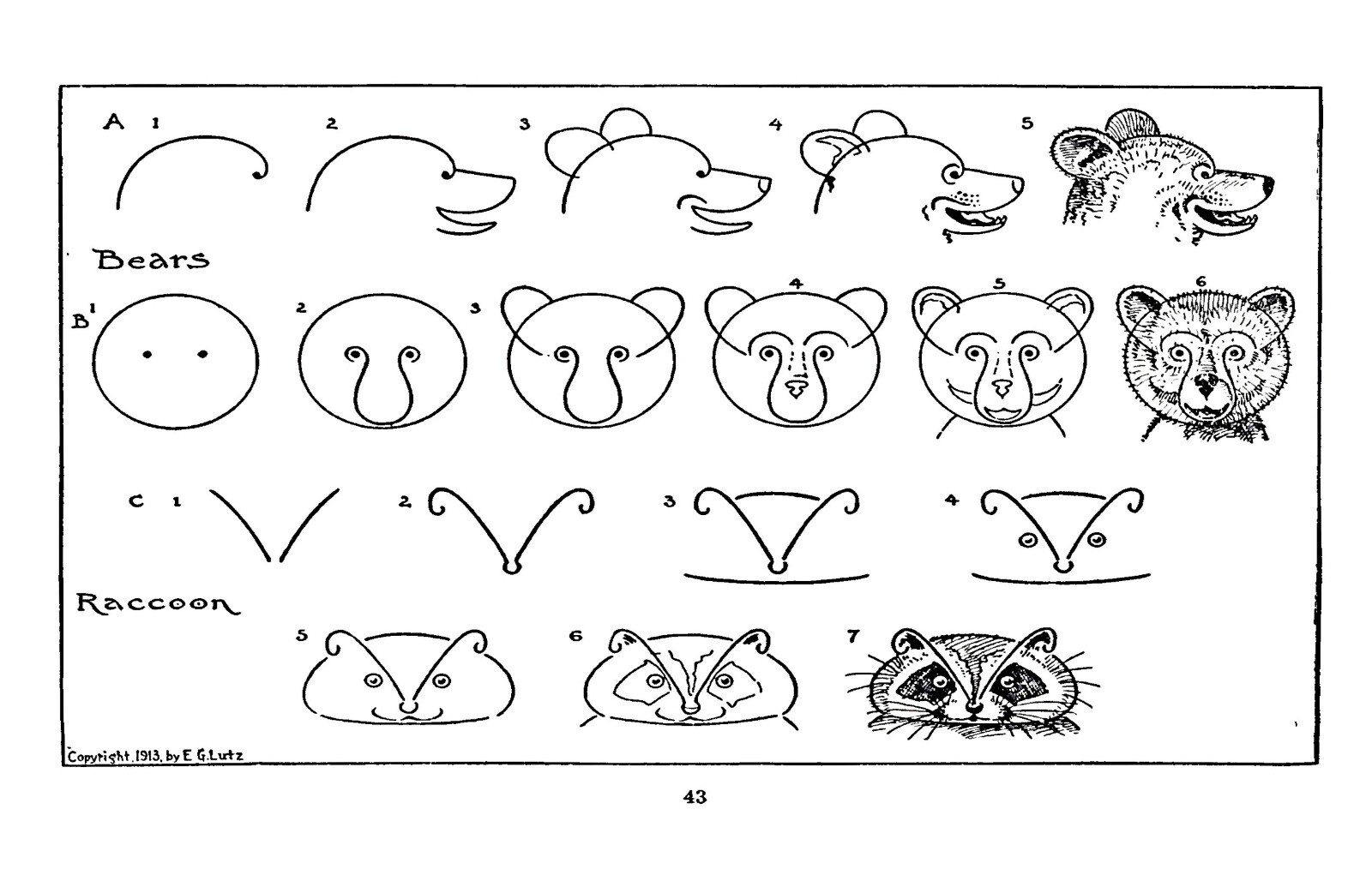 What To Draw And How To Draw It „1913“ 76 Pages